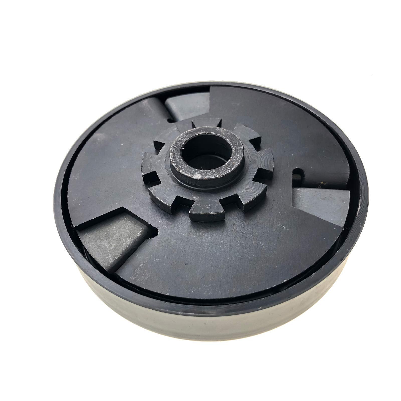caqeg Centrifugal Clutch 5/8" Bore 10 Tooth for #40/41/420 Chain Sprocket - Fits Go-Karts, Mini Bikes, Lawnmowers,