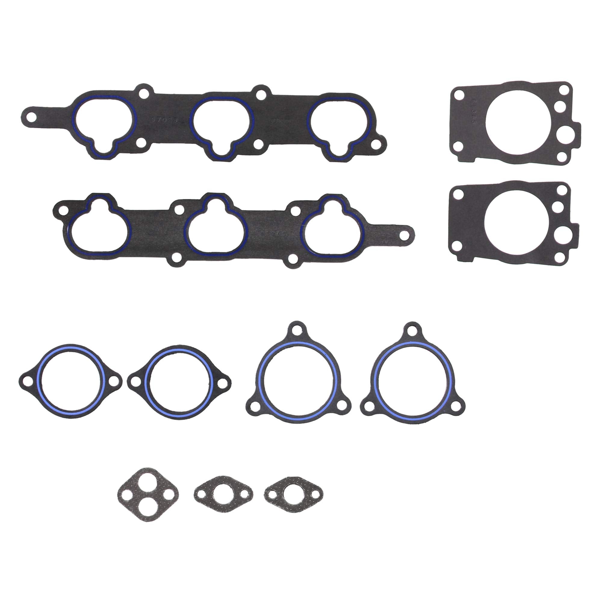 FEL-PRO MS 97028 Intake Manifold Gasket Set, Black