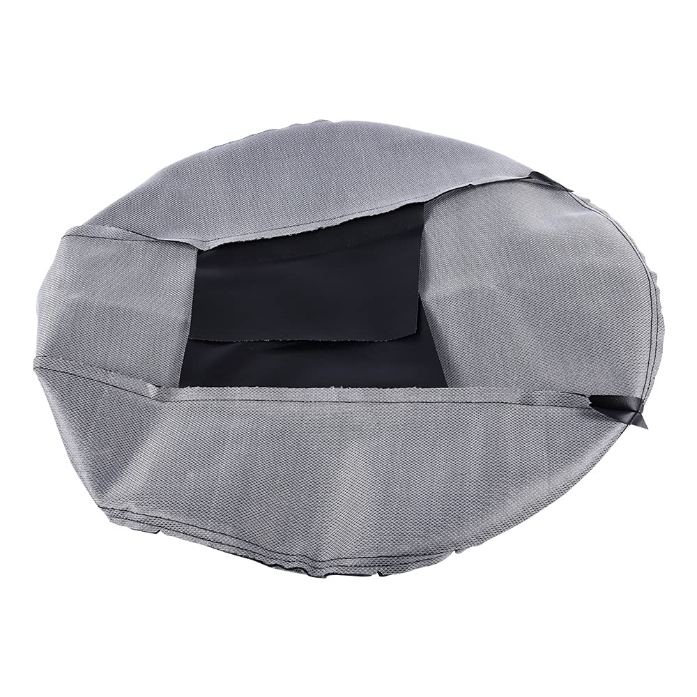 PIT66 Leather Seat Cover for Polaris RZR 570/800/900 & ACE 325/570, Black, Standard Fit
