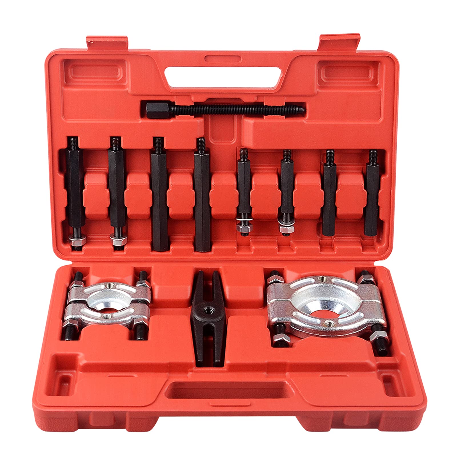 DAYUAN 12pcs Bearing Separator Puller Set, Heavy Duty 5 Ton Capacity 2inch and 3inch Bearings Splitters Puller Kit