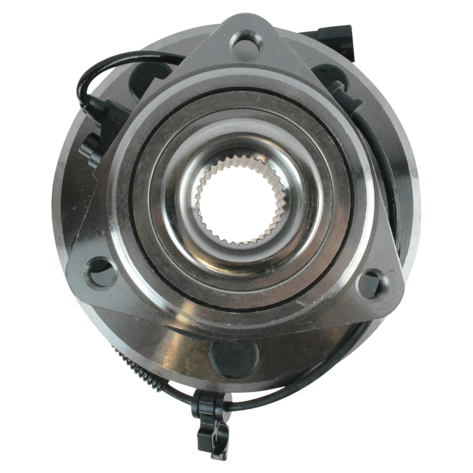 Trq Front Left Right Wheel Hub Bearing Assembly Driver Passenger Side Compatible With 2007-2017 Jeep Wrangler 2018 Wrangler Jk