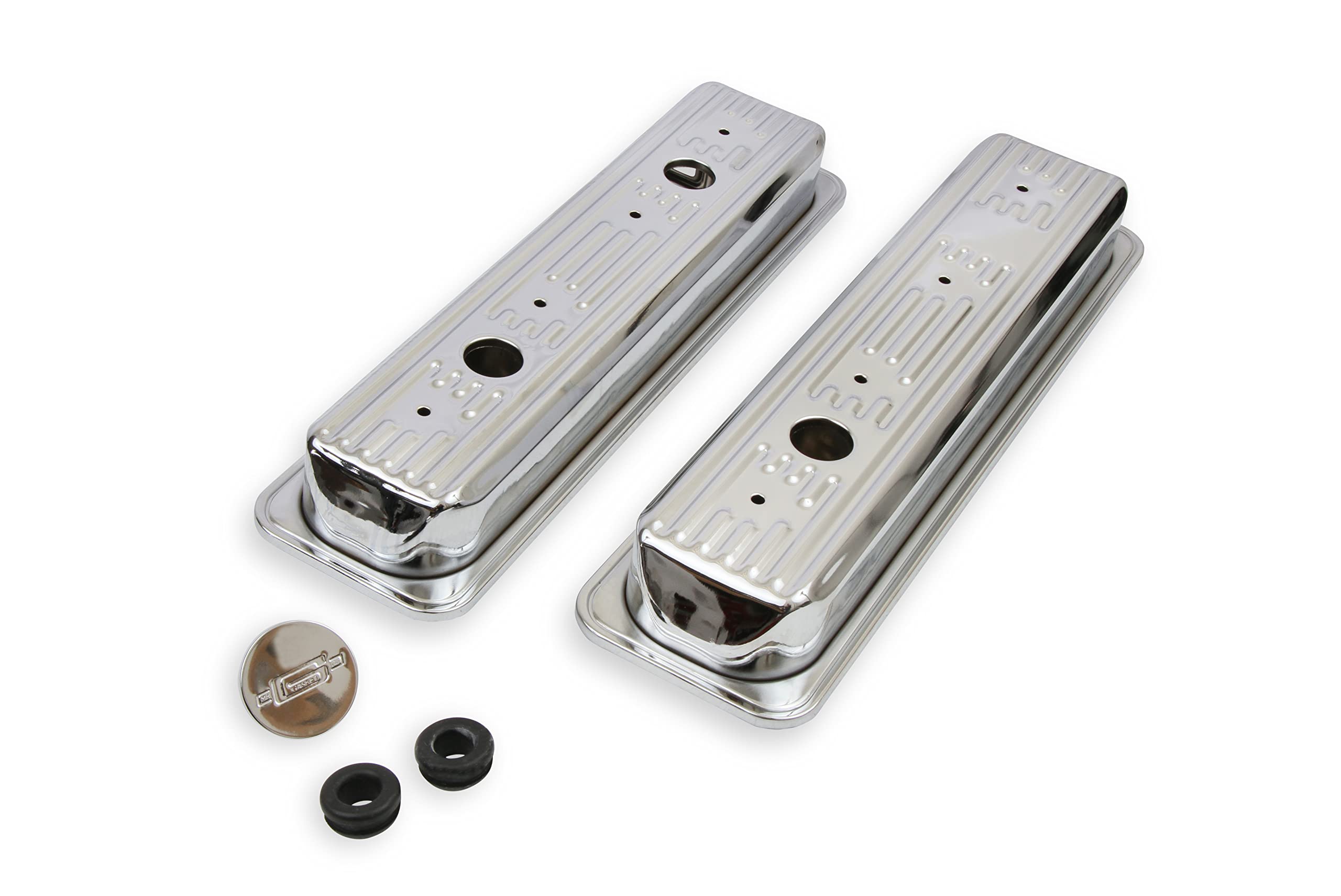 Mr. Gasket 9415 Chrome Plated Valve Cover