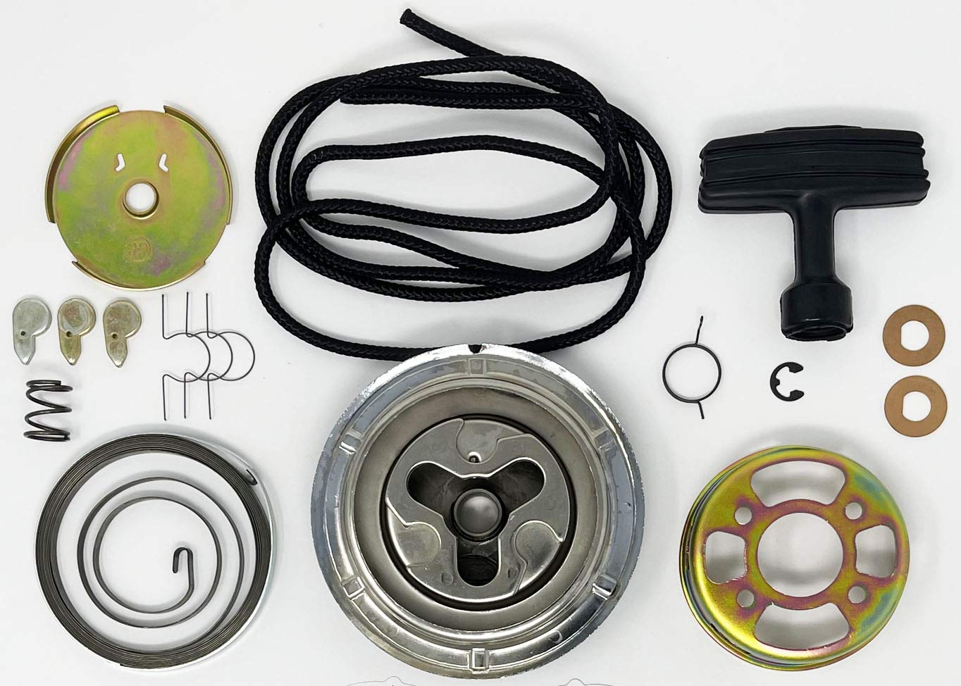 Engine Recoil Pull Pulley Starter Rebuild Kit For The 1984-1986 Honda Atc 200S