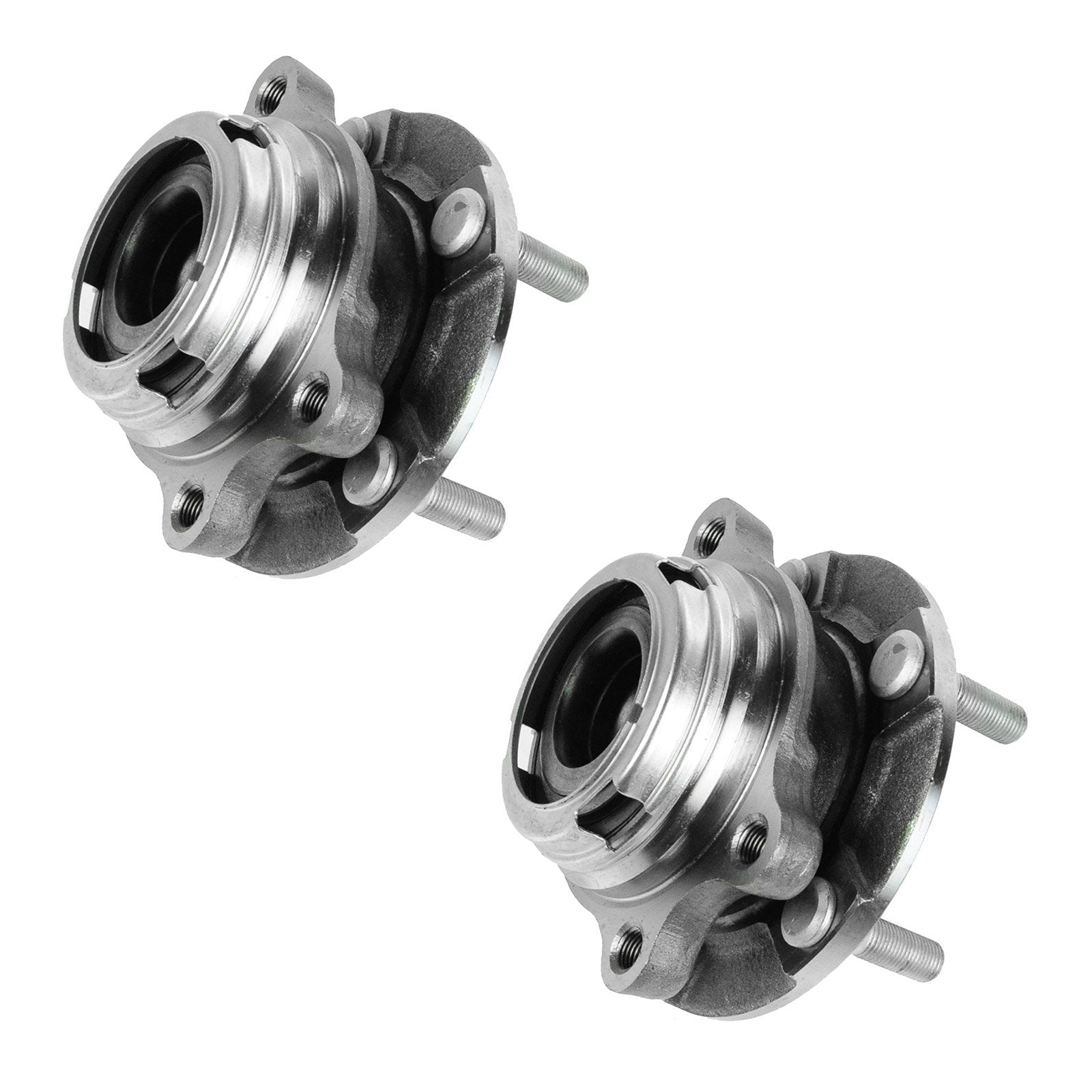 Wheel Bearing & Hub Front Lh Driver Rh Pass Pair For Awd G35 G37 Ex35 M56