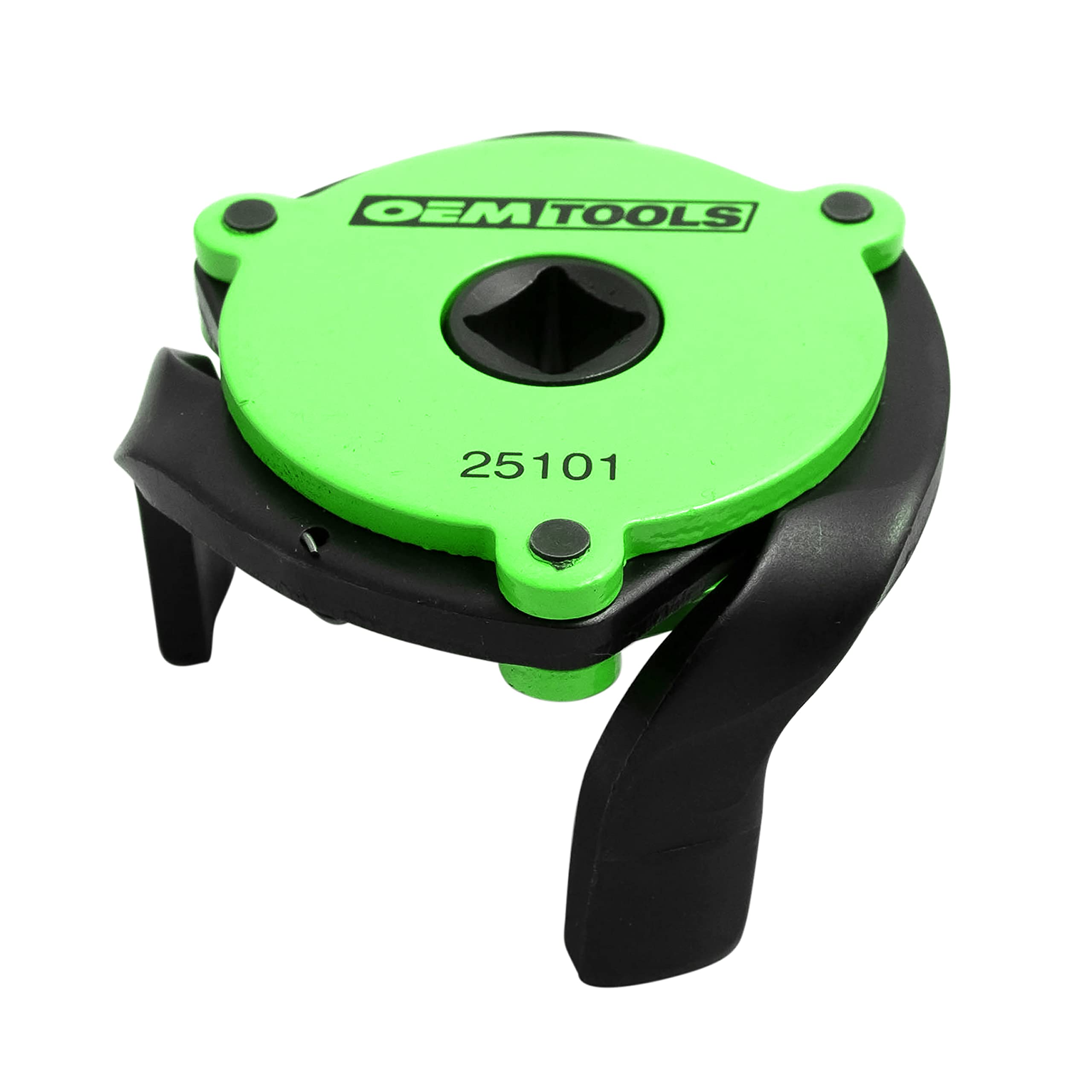 OEMTOOLS 25101 Universal Oil Filter Wrench, 3 Leg Oil Filter Claw, Oil Filter Magnet Removes 2.43.6 Filters, 3/8 Oil Wrench 