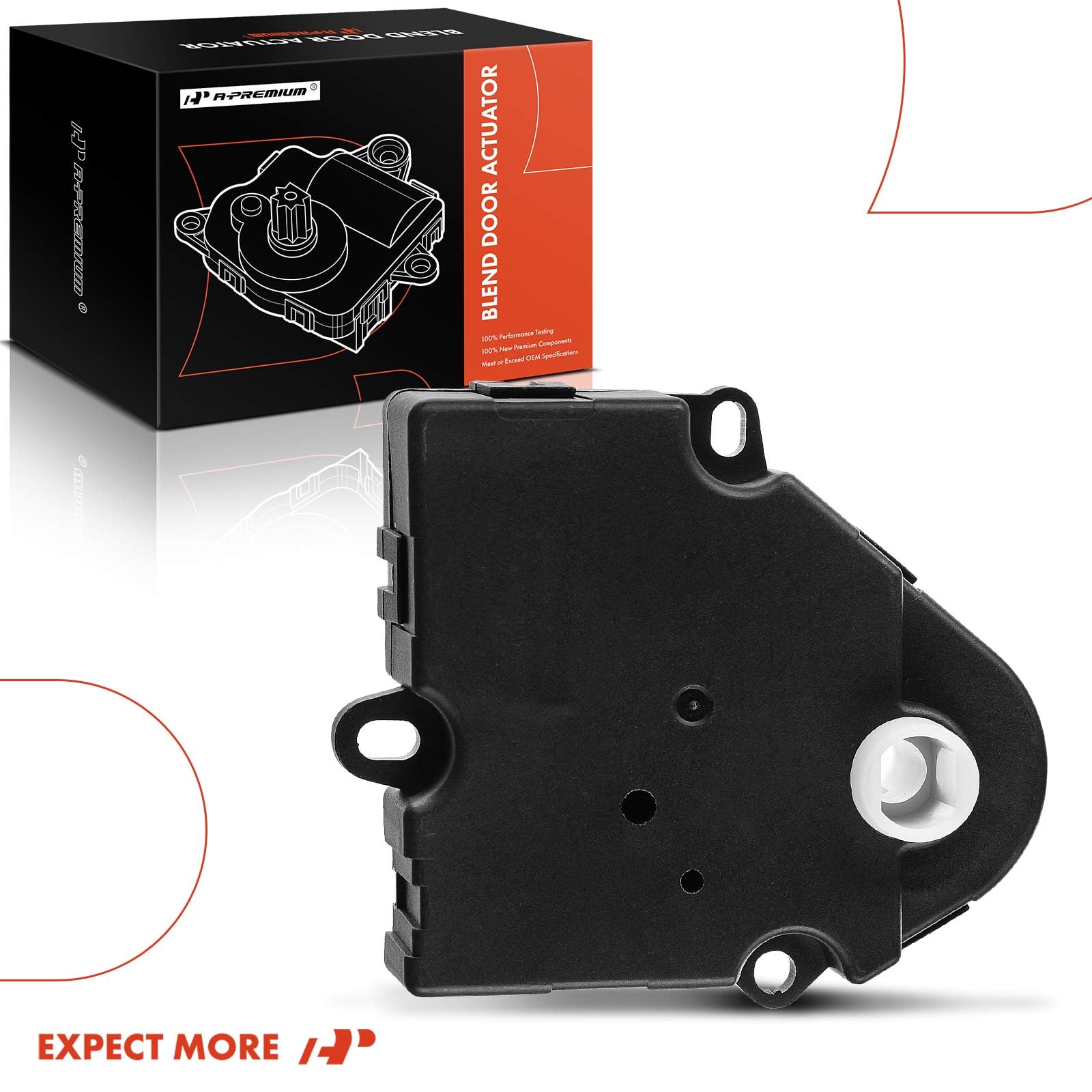 A-Premium Hvac Heater Blend Door Actuator Replacement For Chevrolet Silverado 1500 2500 3500 Tahoe Gmc Sierra 1500 Hd 2500 Hd Yu