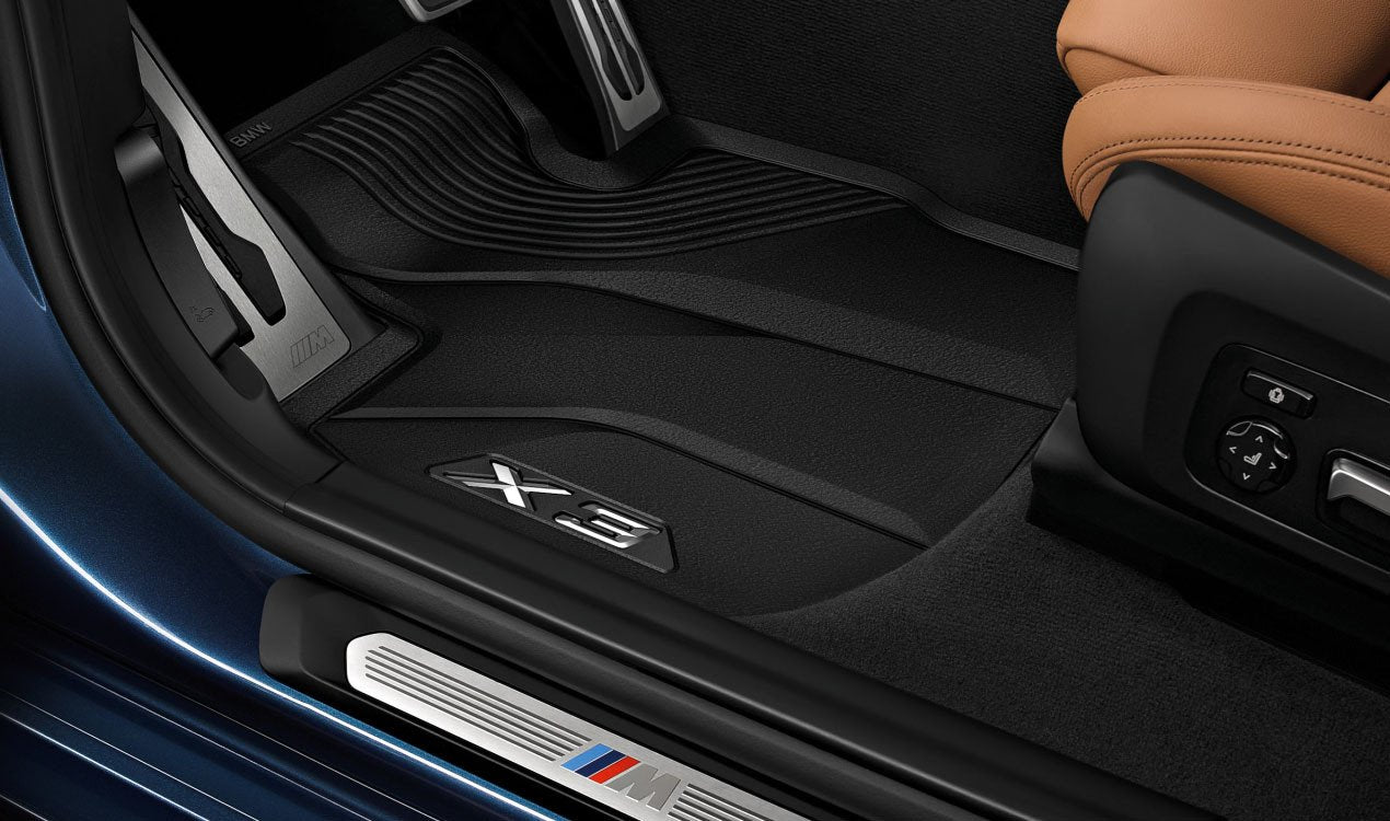 Bmw 51472450512 All-Weather Floor Mats For G01 X3 (Set Of 2 Rear Mats)