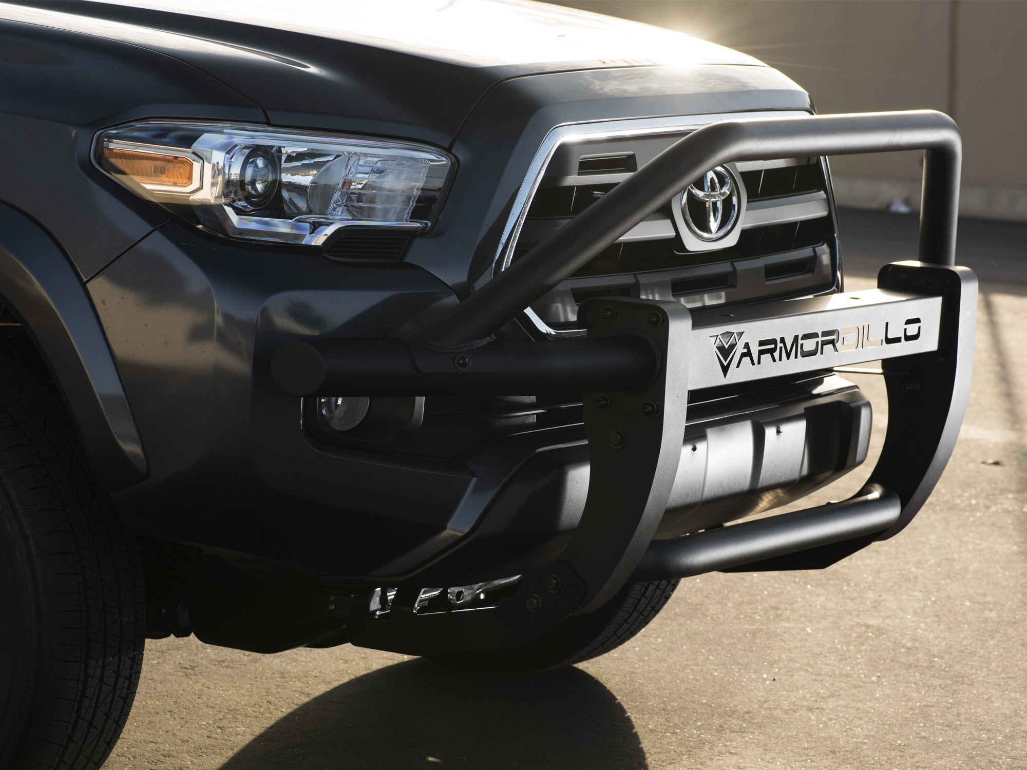 Armordillo 2016-2019 Toyota Tacoma Ar Pre-Runner Guard - Matte Black