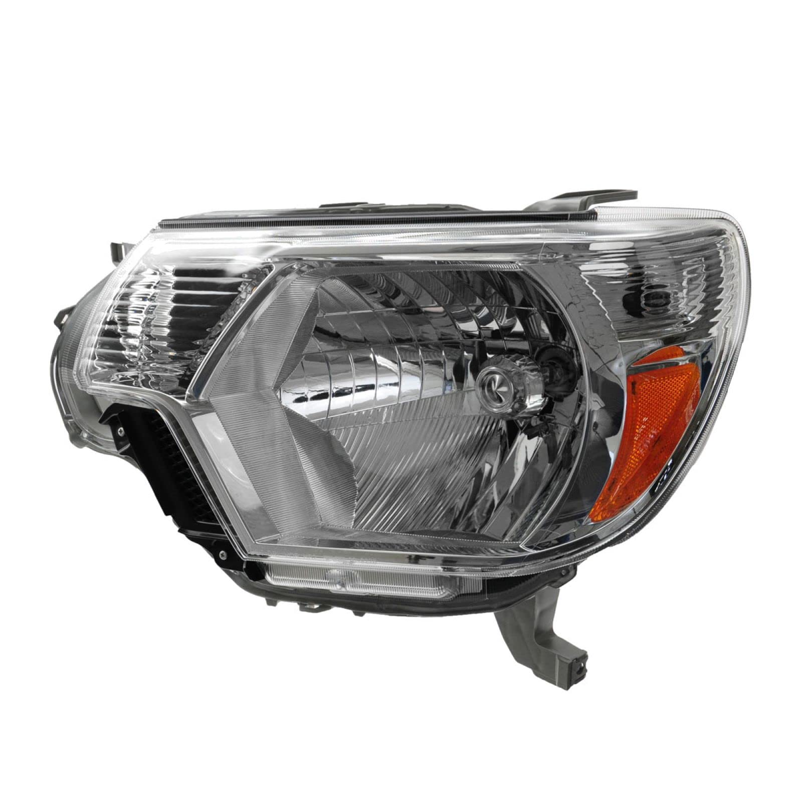 Trq Driver & Passenger Side Headlight Assembly Set Headlights Driver & Passenger Side Compatible With 2012-2015 Toyota Tacoma To