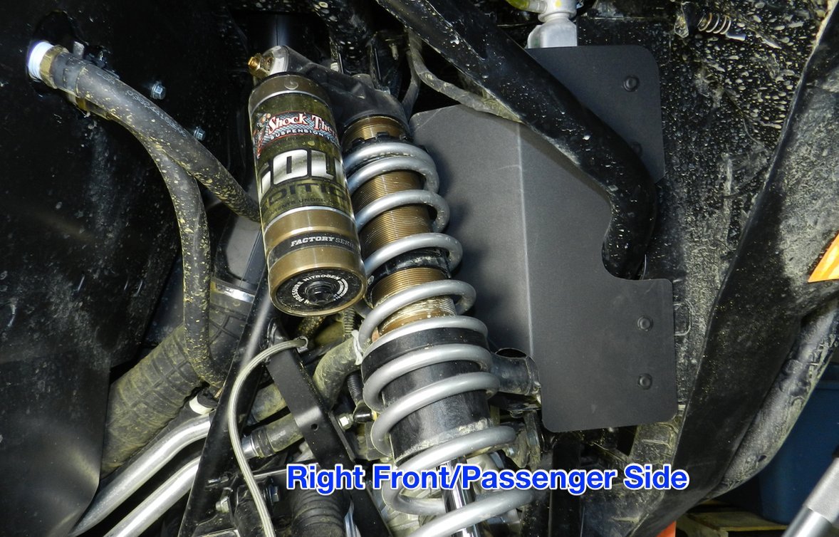 Bevel Engineering Mud & Rock Protection Package, Compatible With Polaris General 1000, Radiator Guards Shields