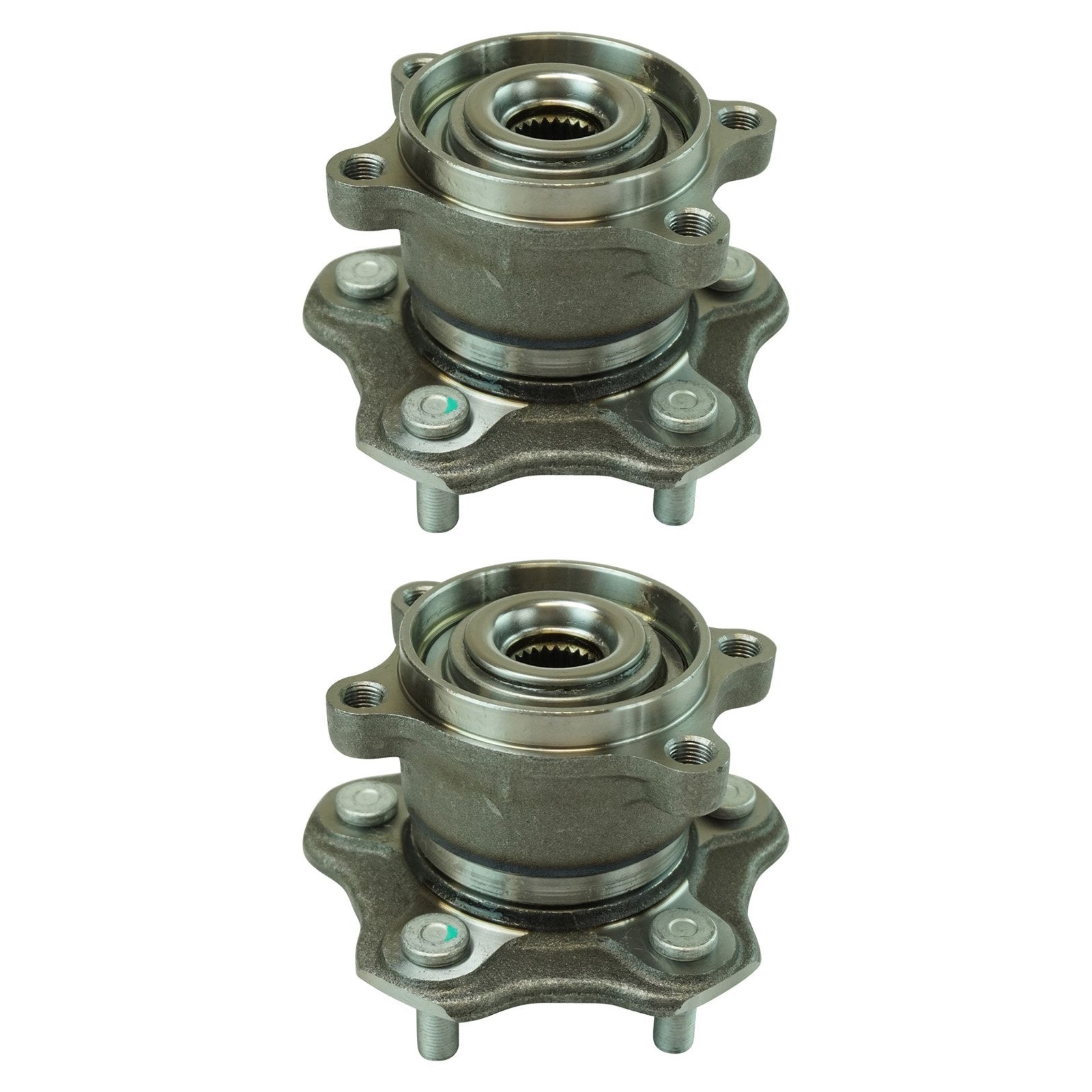 Trq Rear Wheel Hub Bearings Assembly Set Compatible With 2011-2016 Nissan Juke 2008-2013 Rogue 2014-2015 Rogue Select