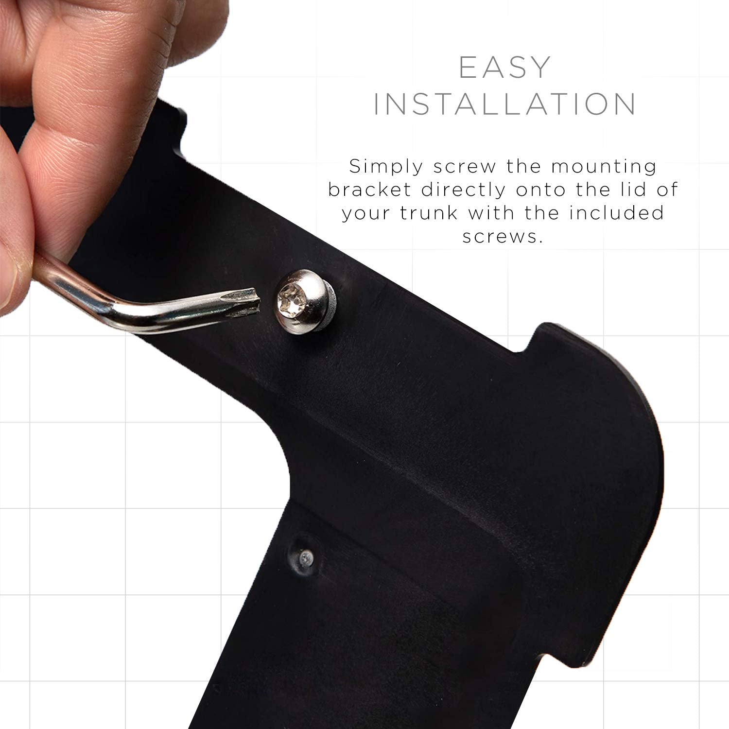 License Plate Holder Bracket Mounting Kit Compatible With Bmw 1 2 3 4 5 6 Series Rear Plates Car Accessories Replaces 51187160607, 511882380615 & 51188238061 Tag Frame Back Bumper Trunk Mount Adapter