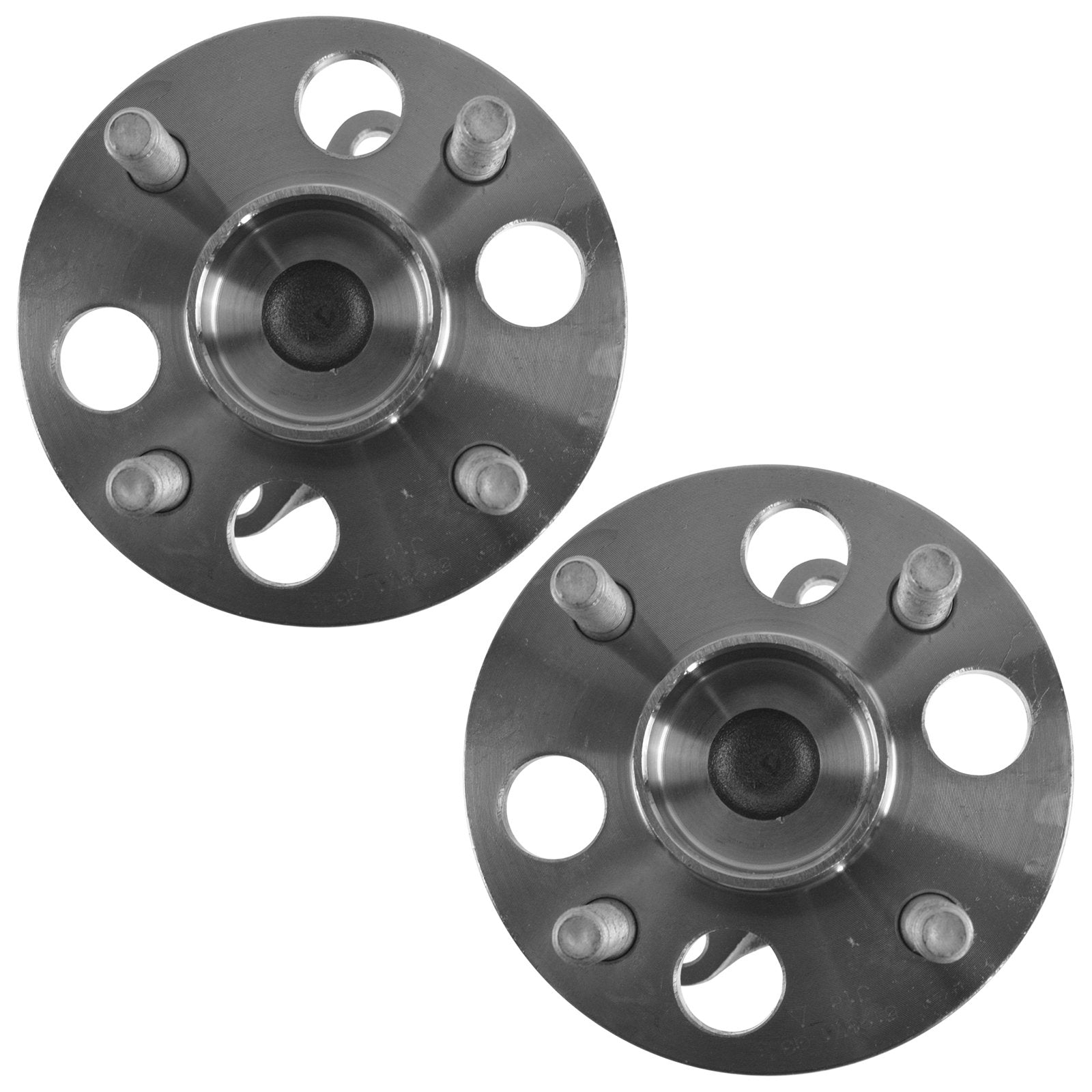 Trq Rear Wheel Hub Bearings Assembly Set Compatible With 2007 Toyota Yaris
