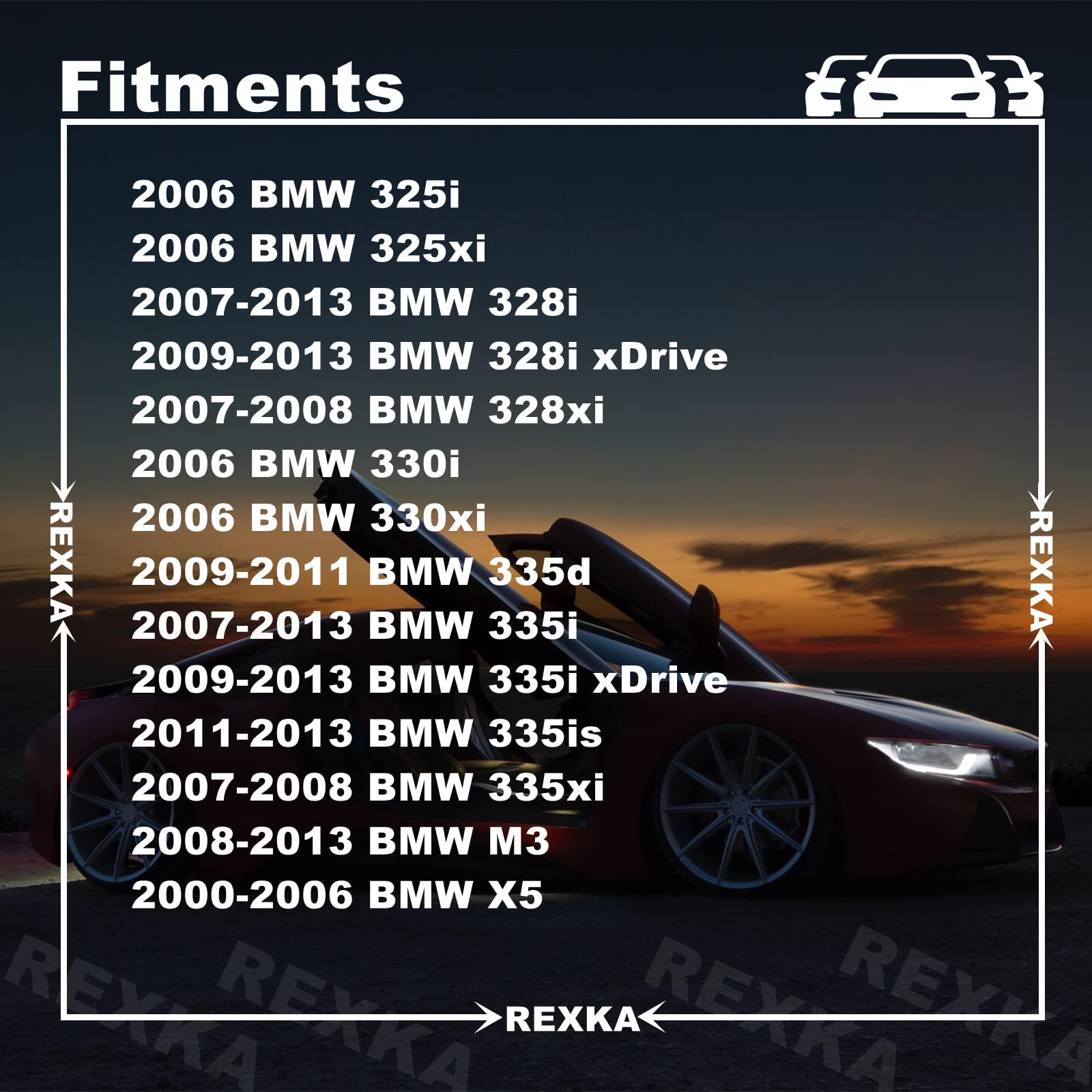 Rexka 30Pcs Interior Trim Moulding Door Retainer Trim Finisher Clips E46 E90 E91 X5 Compatible With Bmw E46 E90 E91 E92 320I 323I 325I 328I 330I M3 X5 E53 07149158194