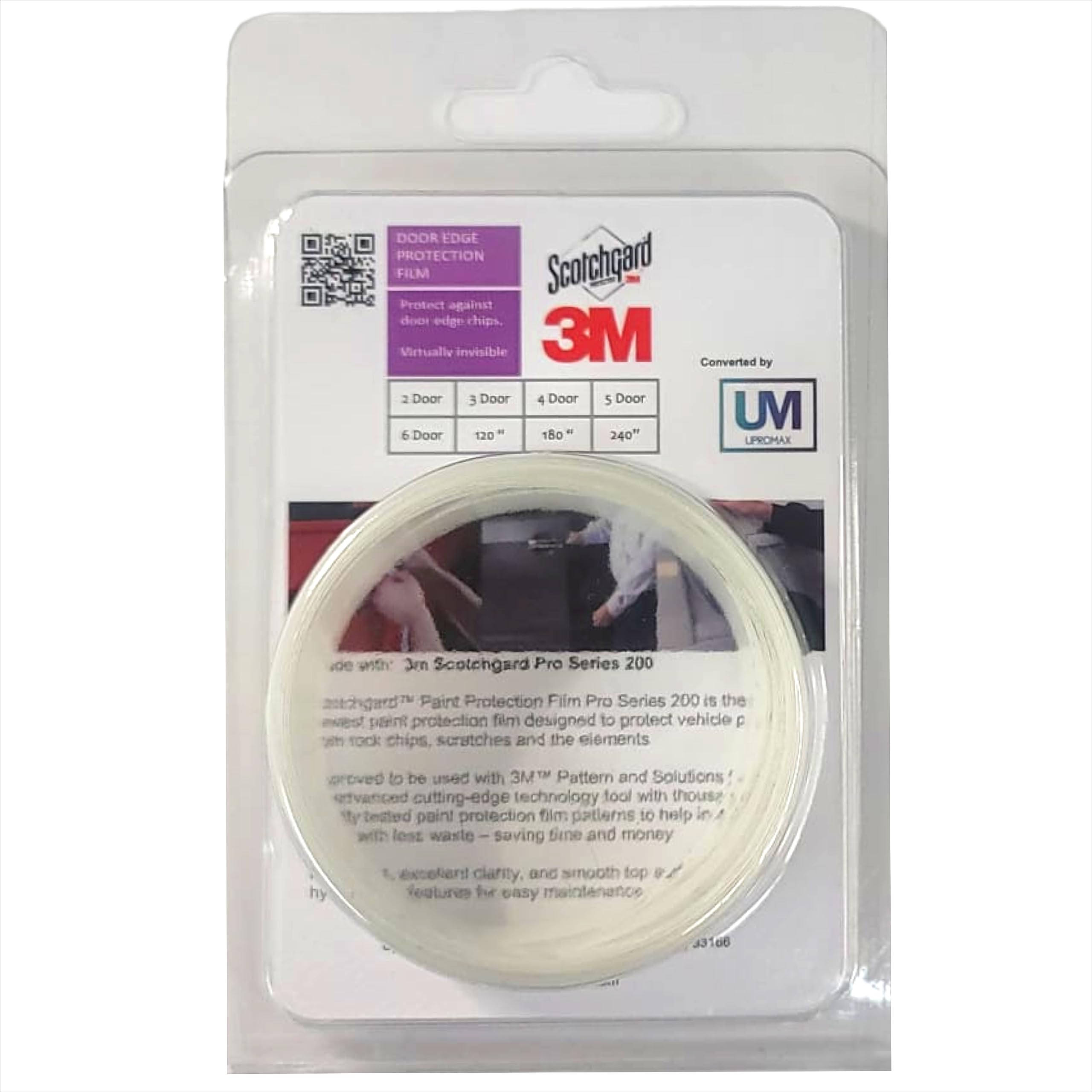 Door Edge Paint Protection Film (4 Doors) PRE-Cut Strips Car Door Protector Edge Guard Scratch 8mil Strips Clear Invisible Unive