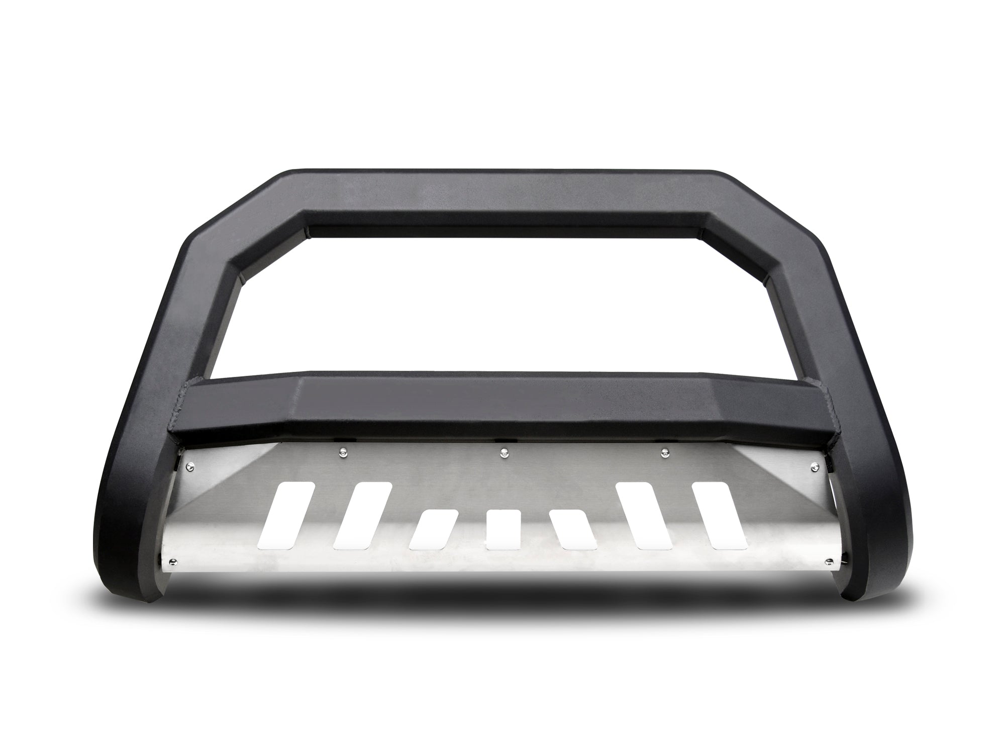 Armordillo 2002-2004 Nissan Xterra Ar Series Bull Bar - Matte Black W/Aluminum Skid Plate