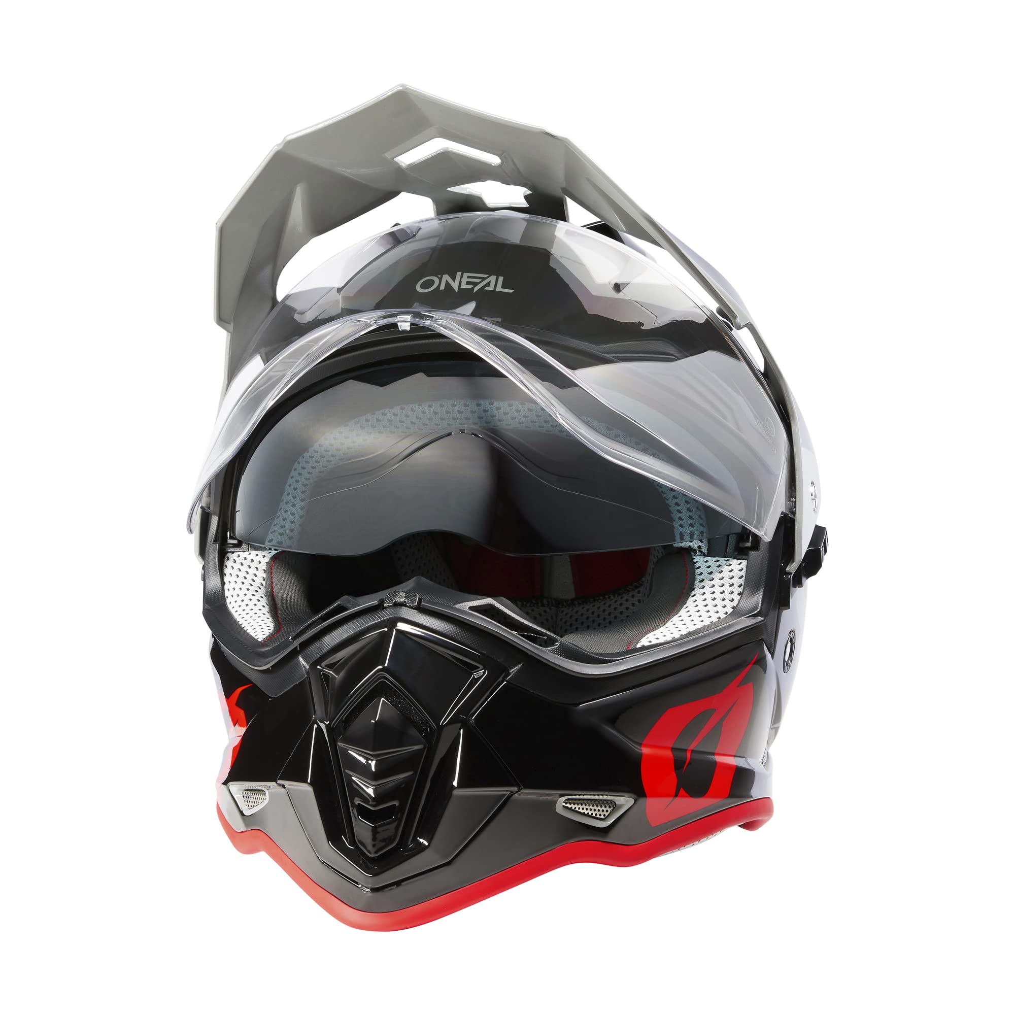 O'Neal Sierra Helmet, Gray/Black/Red Xl