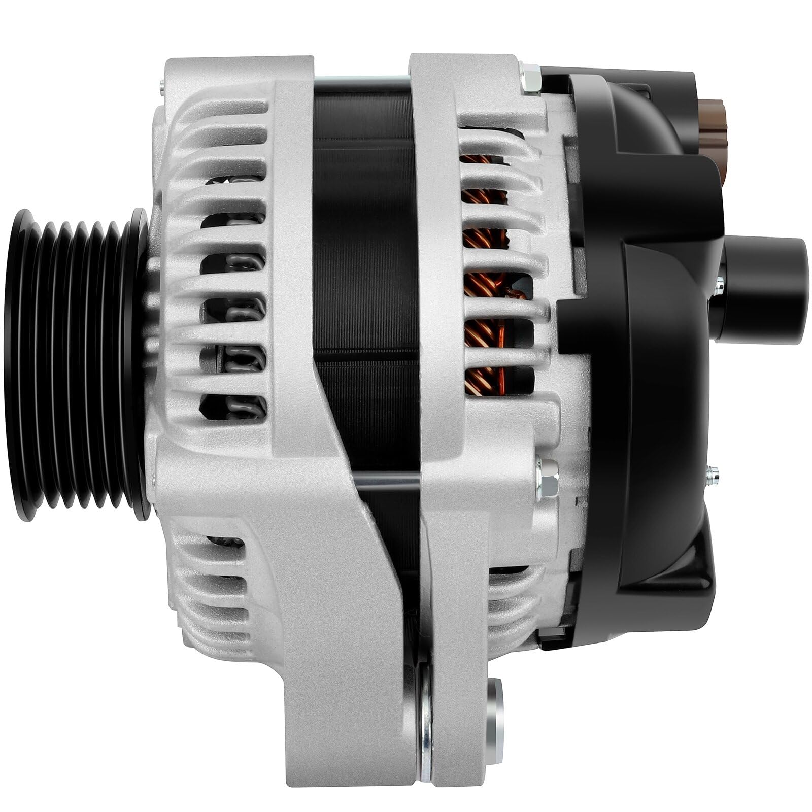 SCITOO Alternator Fits for Honda for Odyssey 2002 2003 2004, for Pilot 2003-2004 & for Acura MDX 2001-2002, V6 3.5L- 12V 130Amp 