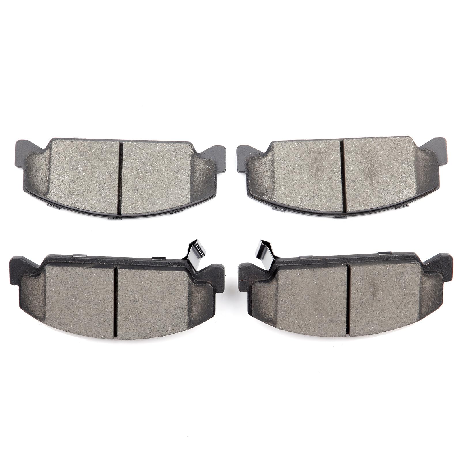 Cciyu D273 Front Ceramic Disc Brake Pads Kit For Honda Civic 1988-2000,For Honda Civic Del Sol 1993-1997,For Honda Crx 1988-1991