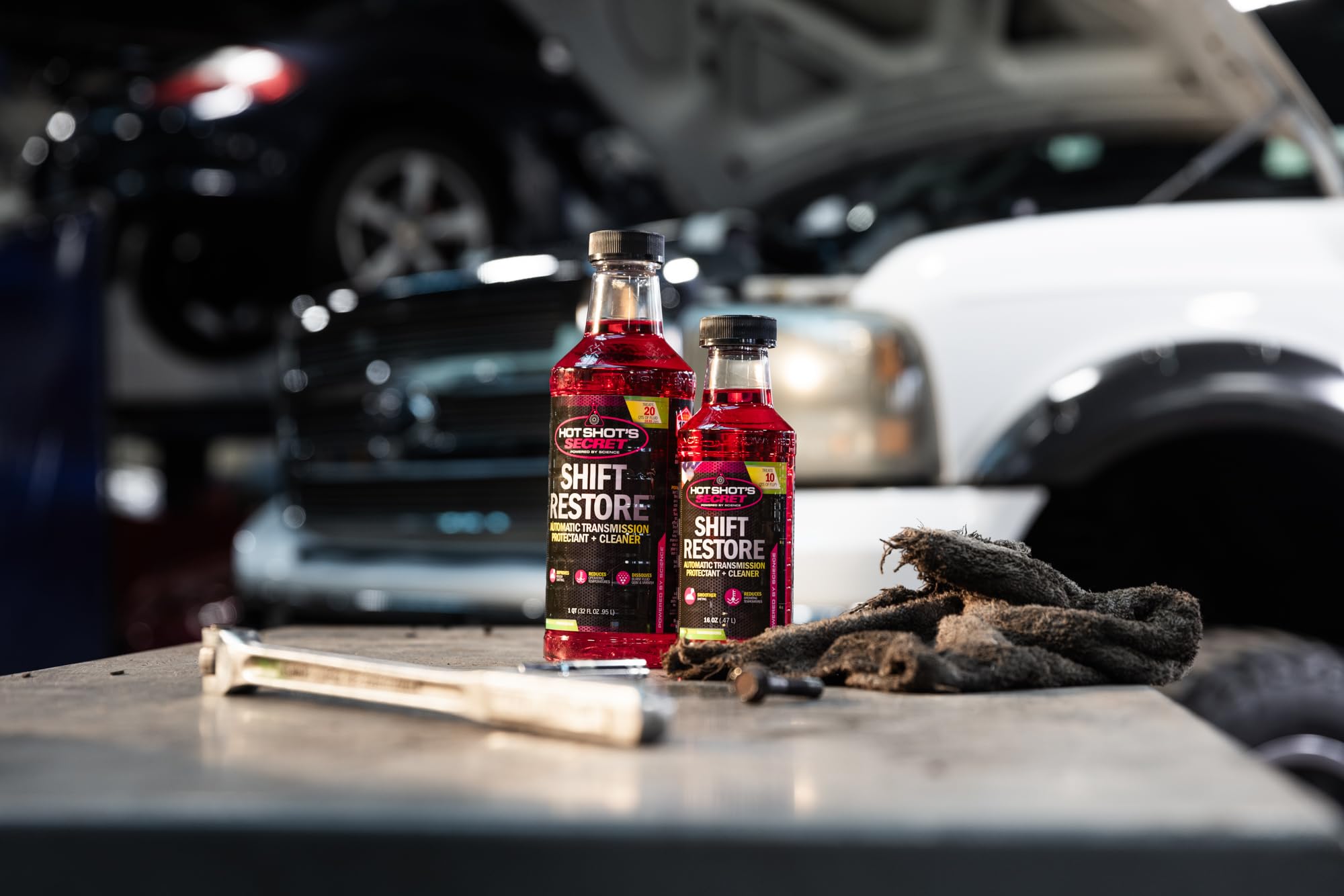 Hot Shot'S Secret - Hsstse32Z Shift Restore Automatic Transmission Additive 32 Fluid Ounce Bottle