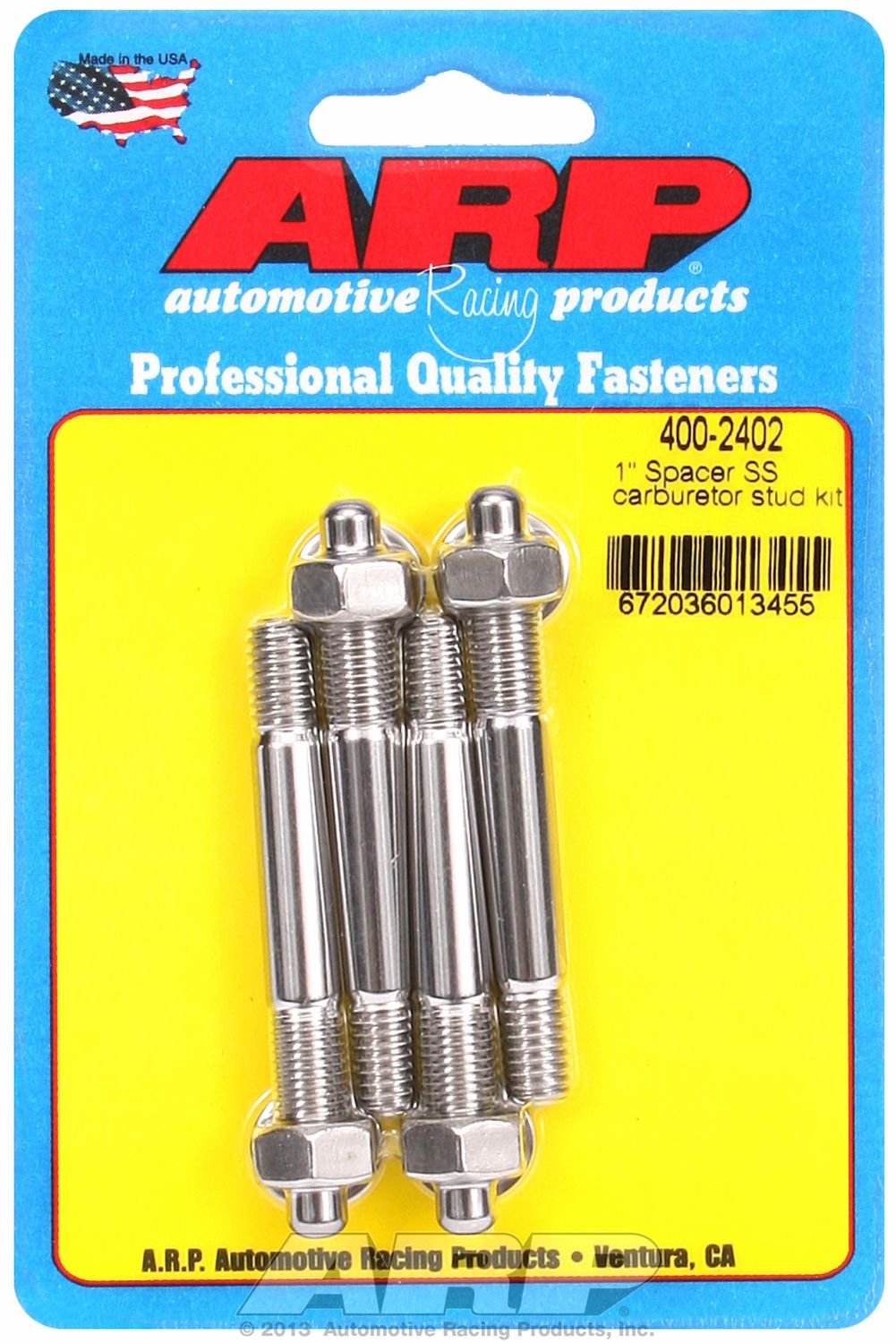 Arp 400-2402 Carburetor Stud Kit