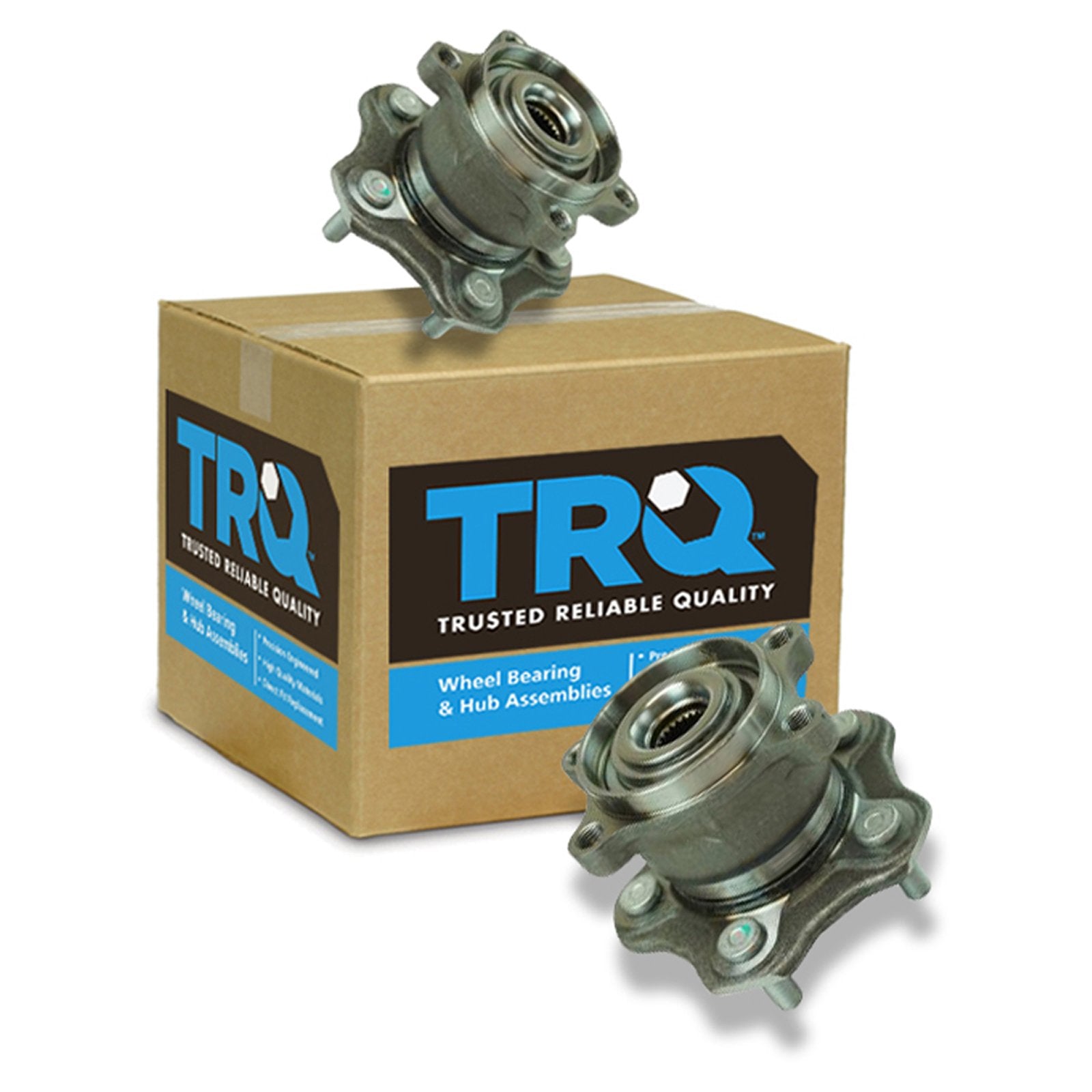 Trq Rear Wheel Hub Bearings Assembly Set Compatible With 2011-2016 Nissan Juke 2008-2013 Rogue 2014-2015 Rogue Select