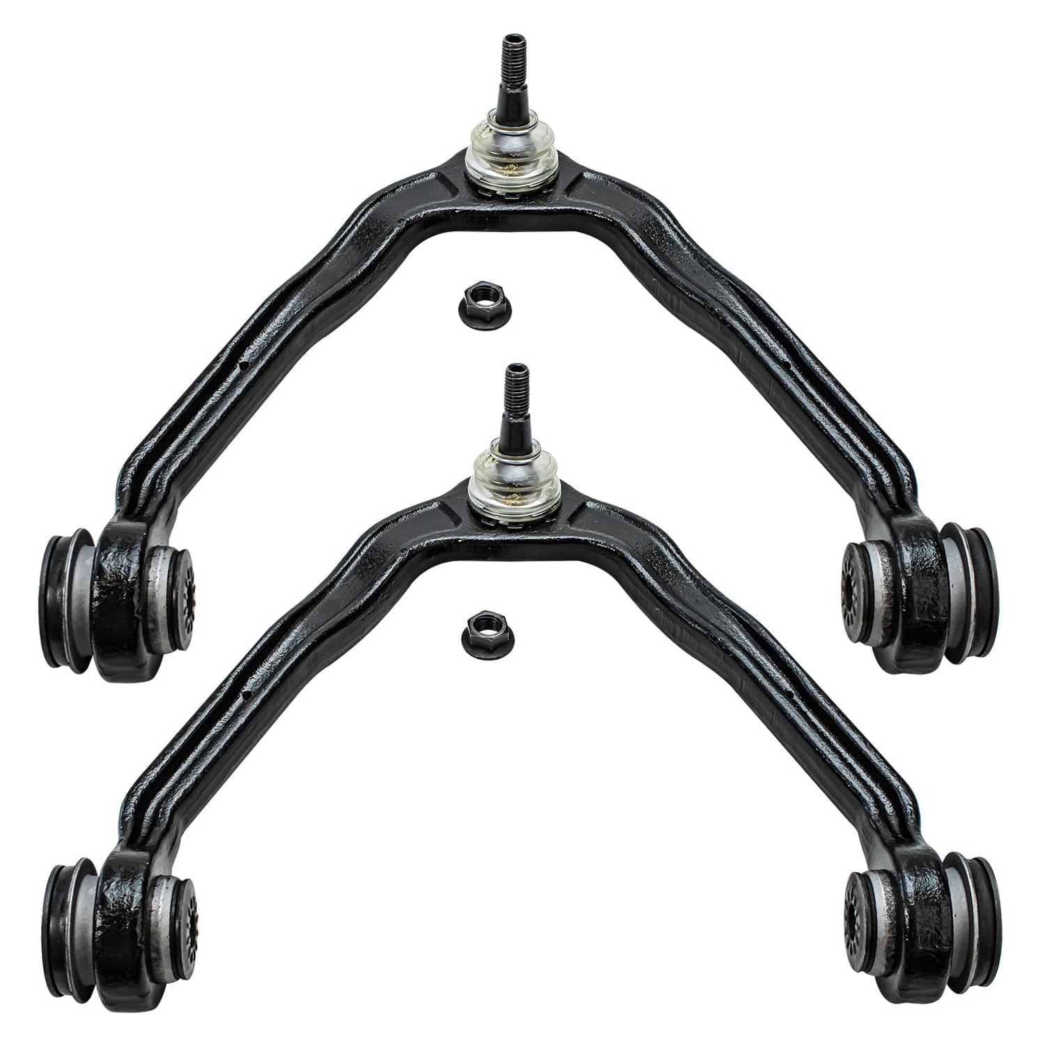 Detroit Axle - Front Upper Control Arms for Chevy GMC Sierra Silverado Yukon XL Avalanche 1500 Tahoe Cadillac Escalade ESV EXT, 
