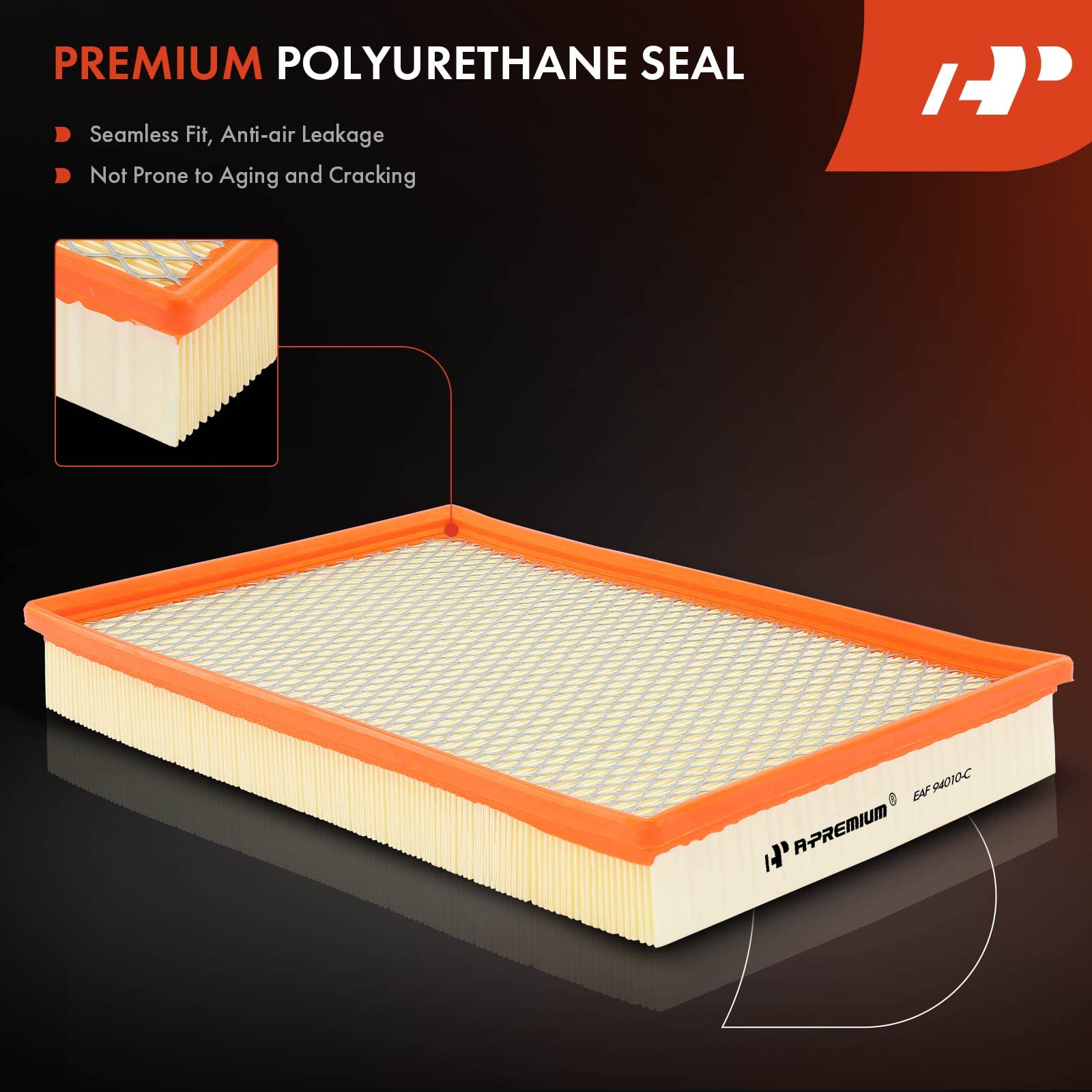 A-Premium Engine Air Filter Compatible with Dodge Ram 1500 2002-2010, Ram 2500 2003-2010, Ram 3500 2002-2009 & Ram 1500 (Classic