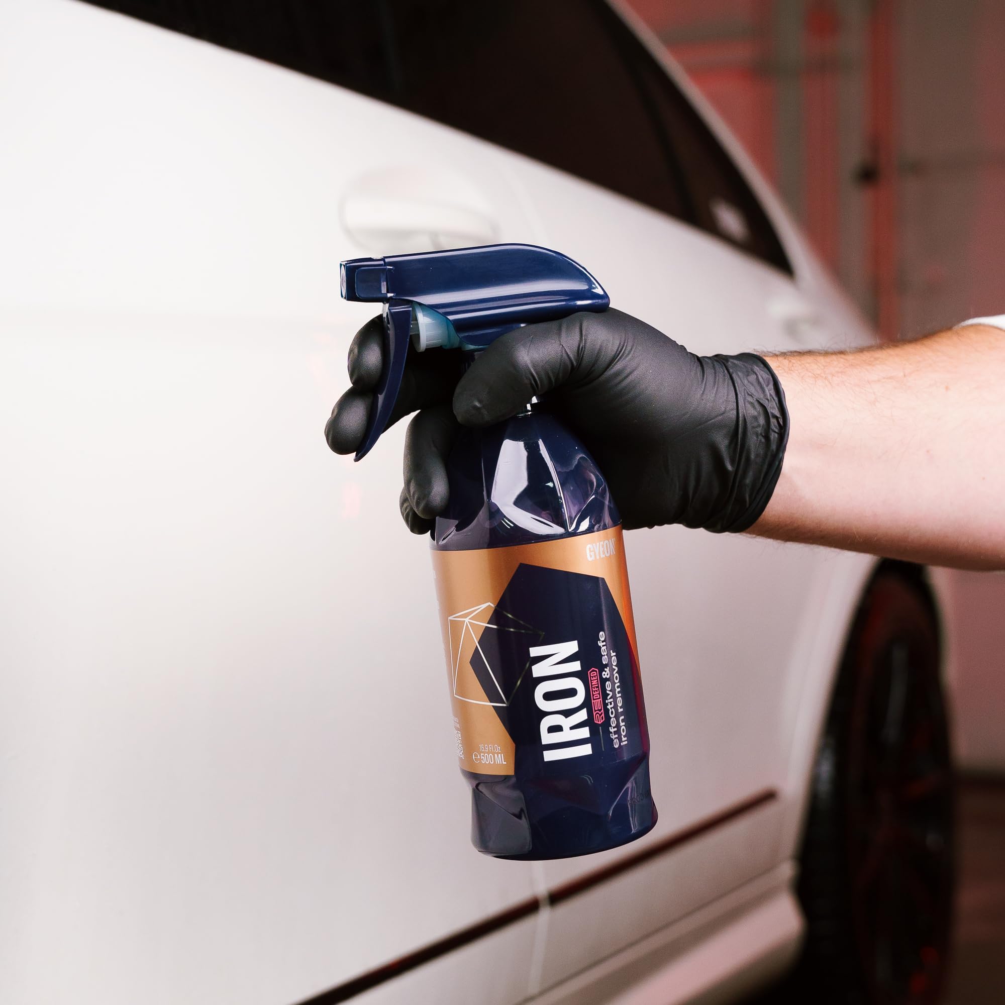 Gyeon Iron 1000 Ml - Iron Remover And Rust Spot Spray For Car Detailing | Easily Remove Iron Fallout From Your Cars Paint | Powe