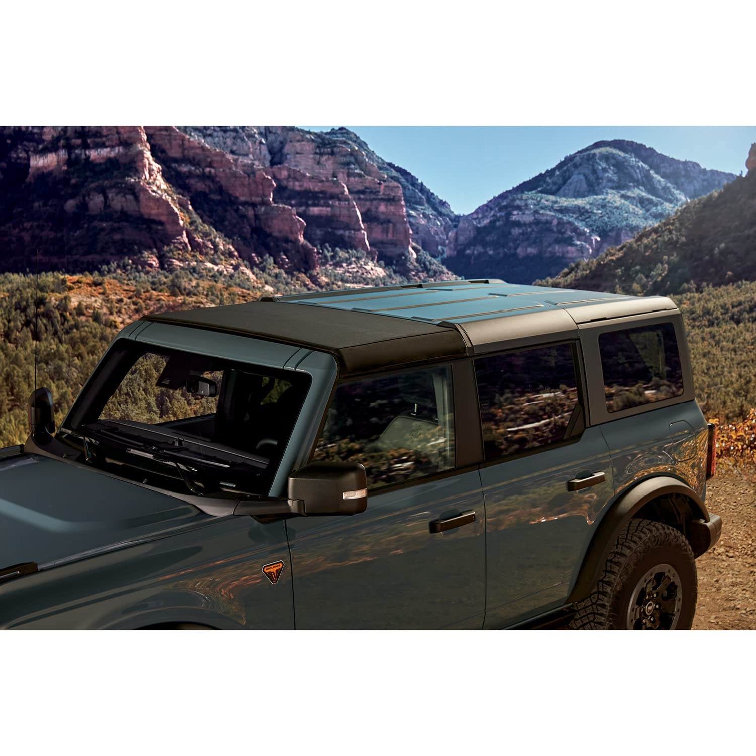 Bestop Bronco Sunrider for Hardtop - 2021-Current Bronco 4-Door, Black Twill, Model 5246117