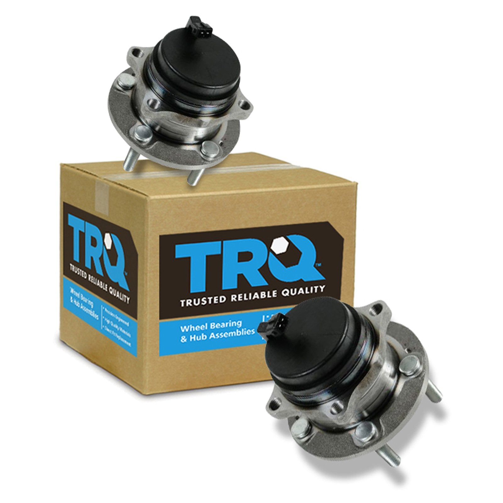 Trq Rear Wheel Hub Bearings Assembly Set Compatible With 2007-2020 Hyundai Santa Fe 2013-2018 Santa Fe Sport 2019 Santa Fe Xl 20