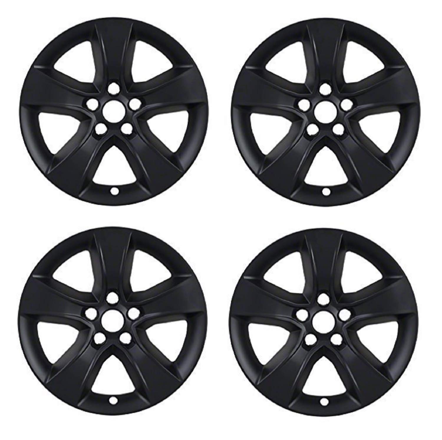 Coast2Coast Iwcimp352Blk Set Of 4 Gloss Black 17'' Wheel Skin With Spoke For 08-14 Dodge Charger