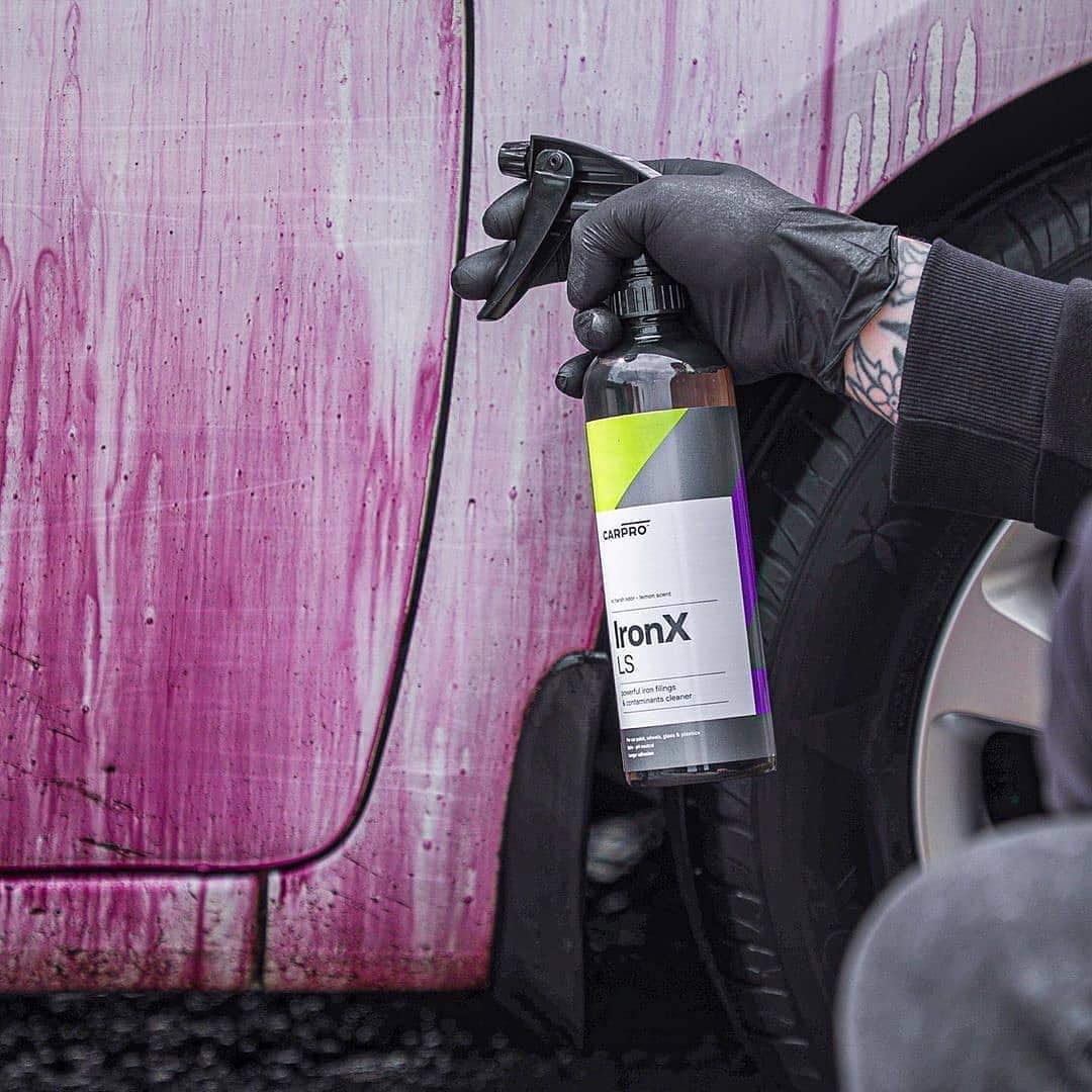 CARPRO IronX Iron Remover - Lemon Scent, 500mL with Sprayer, Stops Rust Spots, 17oz, Model 15LS