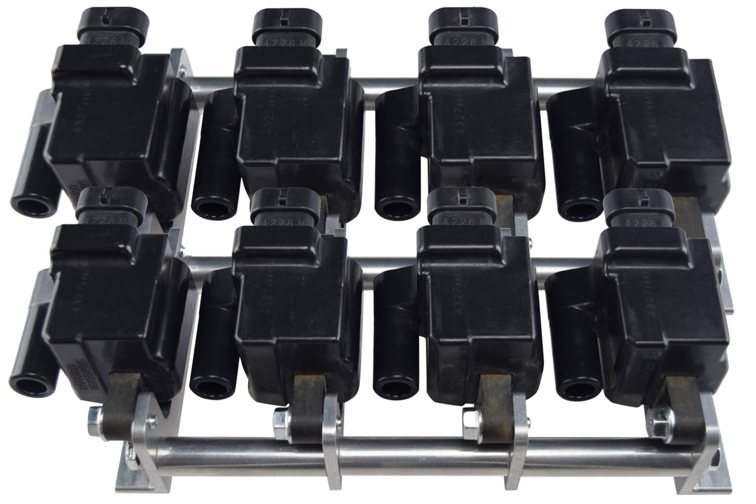 Ict Billet Ls Truck Square - Remote Mount Coil Relocation Brackets - D581 Lsx Swap 551583