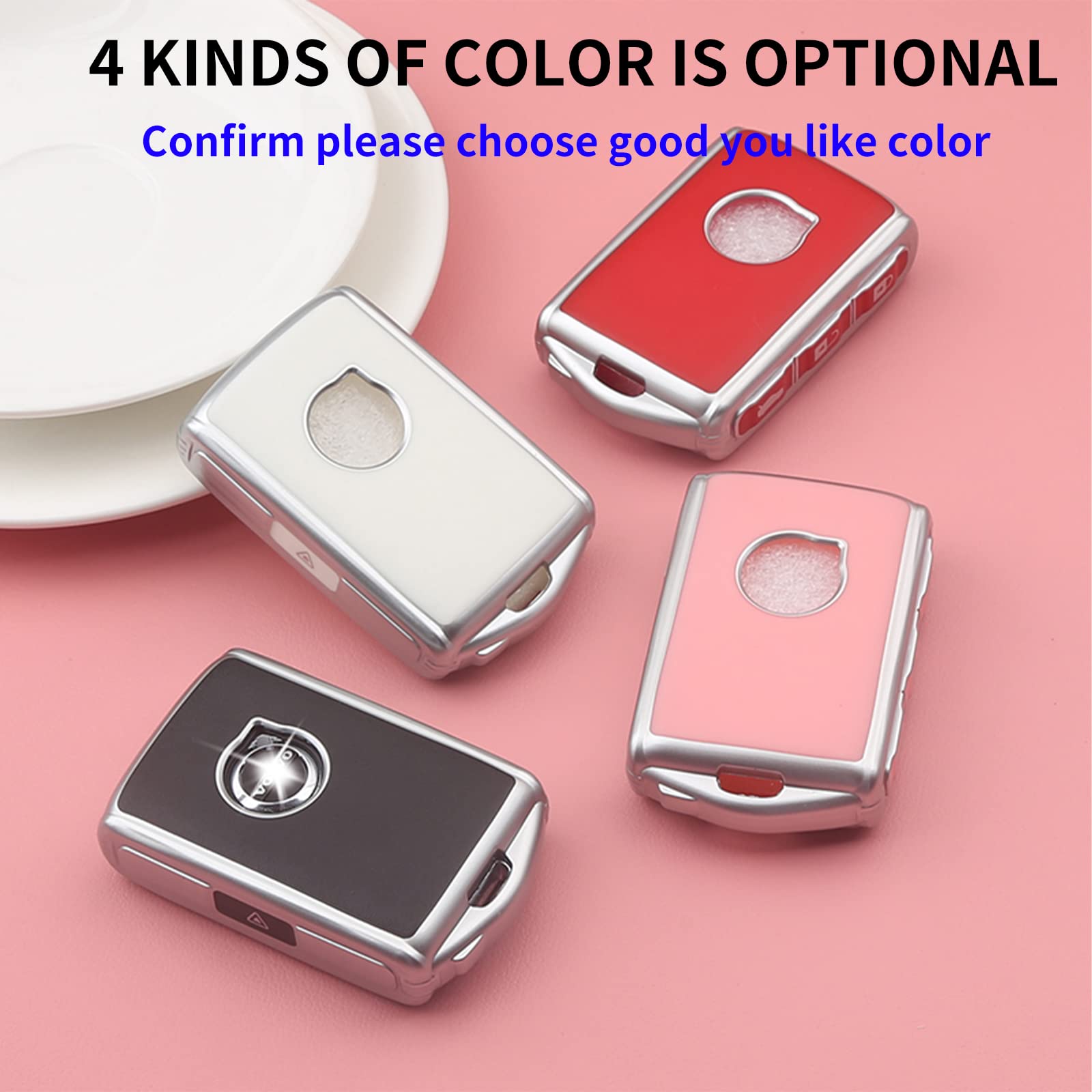Lcxwzndy For Volvo Key Fob Cover