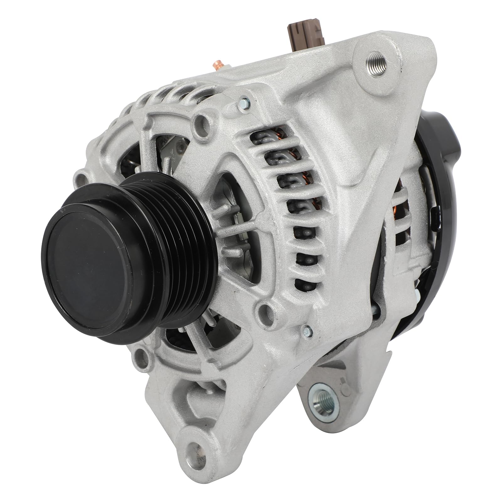 SCITOO Alternator Fit for Toyota for RAV4 2013 2014 2015 2016 2017 2018 L4 2.5L (FWD Only), with 1-Pin Plug- 12V 125Amp CW SC6 P