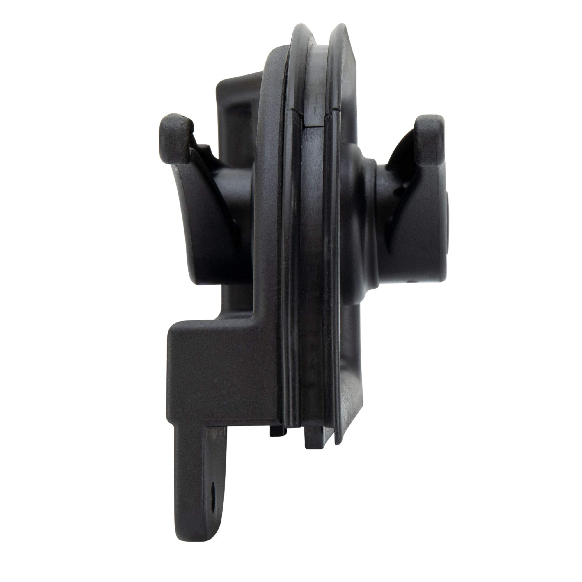 RecPro RV Screen Door Latch - Black Right-Hand Camper Exterior Door Accessory