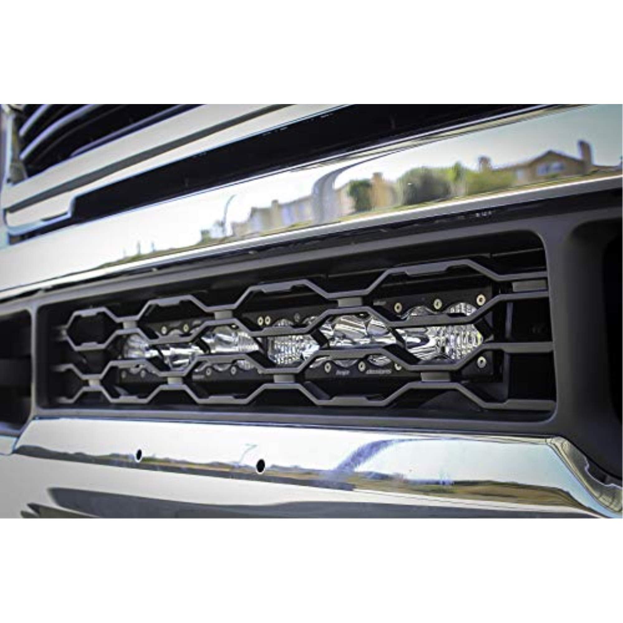Dodge Ram Light Kit For Ram 25003500 19-On 20 Inch Driving Combo Bumper Kits Baja Designs