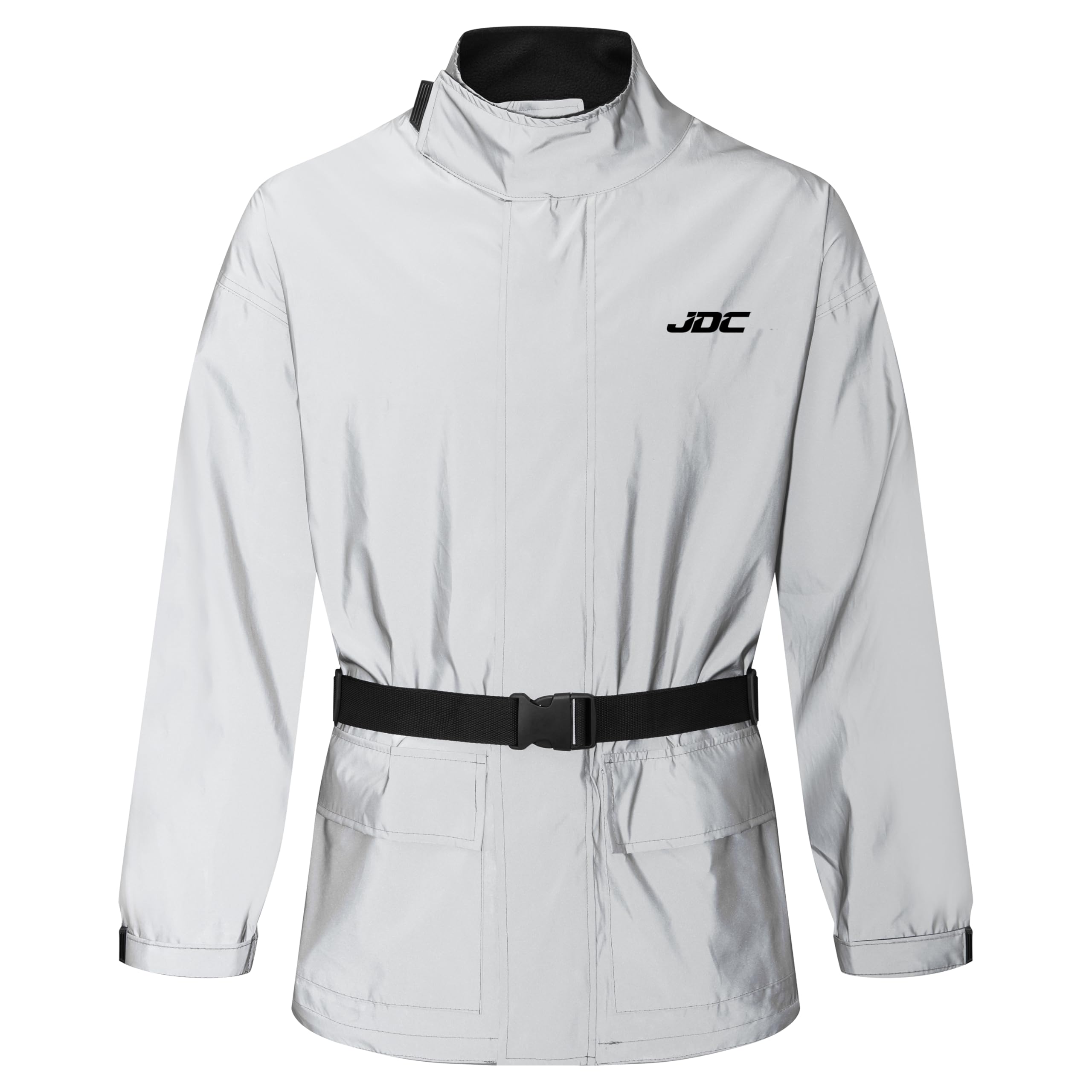 JDC Motorcycle Waterproof Rain Over Jacket Hi-Vis - SHIELD - Reflective - XXL