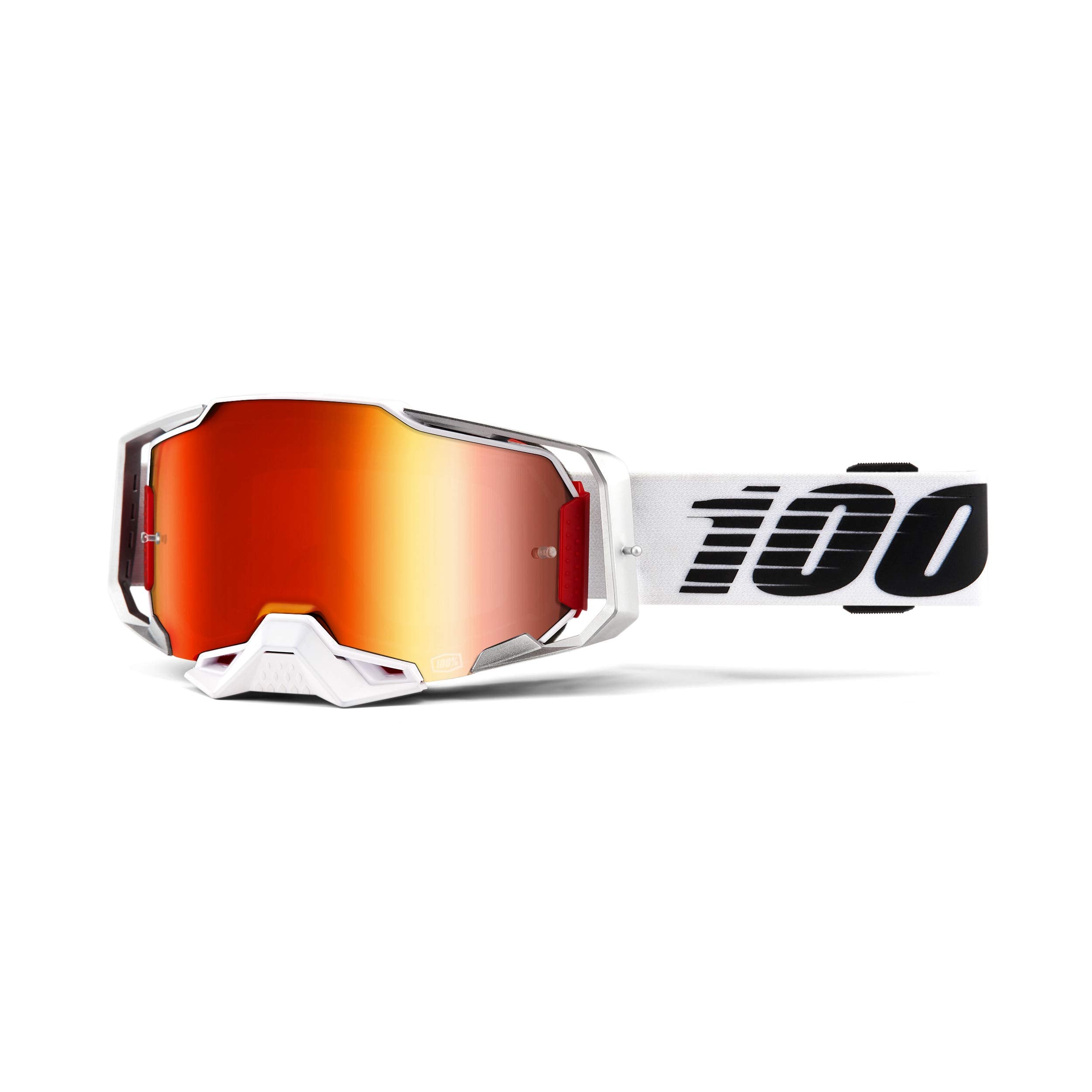 100% ARMEGA Goggles  Eyewear for Dirt Bikes, Motocross, Motorcycle, & Bike Sports  Durable Mountain Biking Goggles  Lightsabe