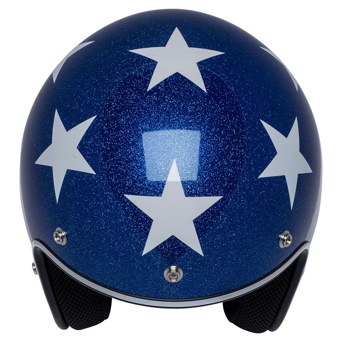 Torc T50/Del Mar Open Face 3/4 Motorcycle Helmet With Color/Graphic Dot Approved (Gloss White Captain, Medium)