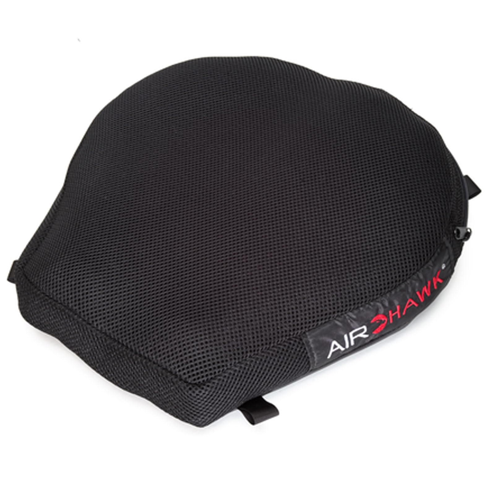 Airhawk 14 x 14 Cruiser Medium Motorcycle Seat Cushion with Mesh Cover  Lightweight Portable Inflatable MultiCell Air Pad, C