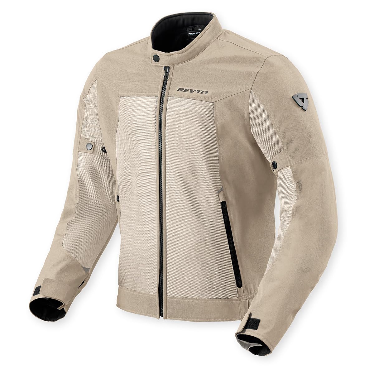 REVIT! Mens Eclipse 2 Mesh Motorcycle Jacket (Sand - Large)