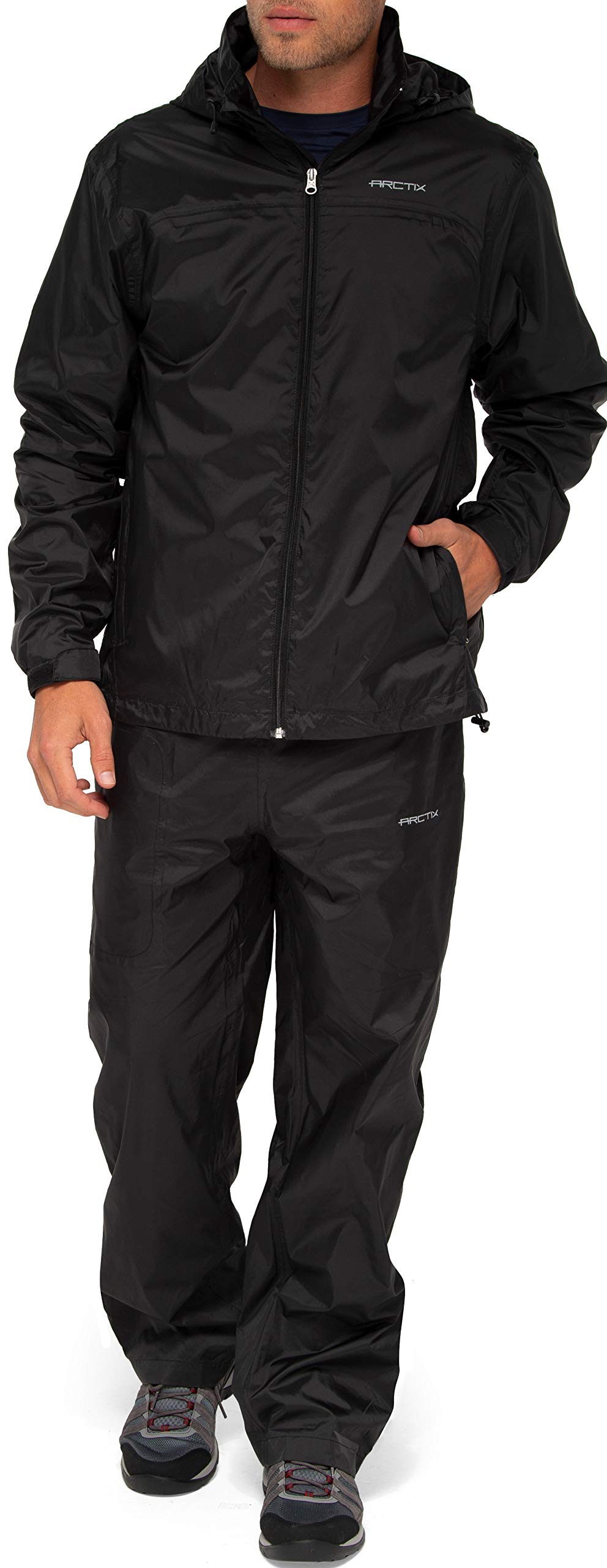 Arctix Men's Storm Rain Pant, Black, Small/32'' Inseam