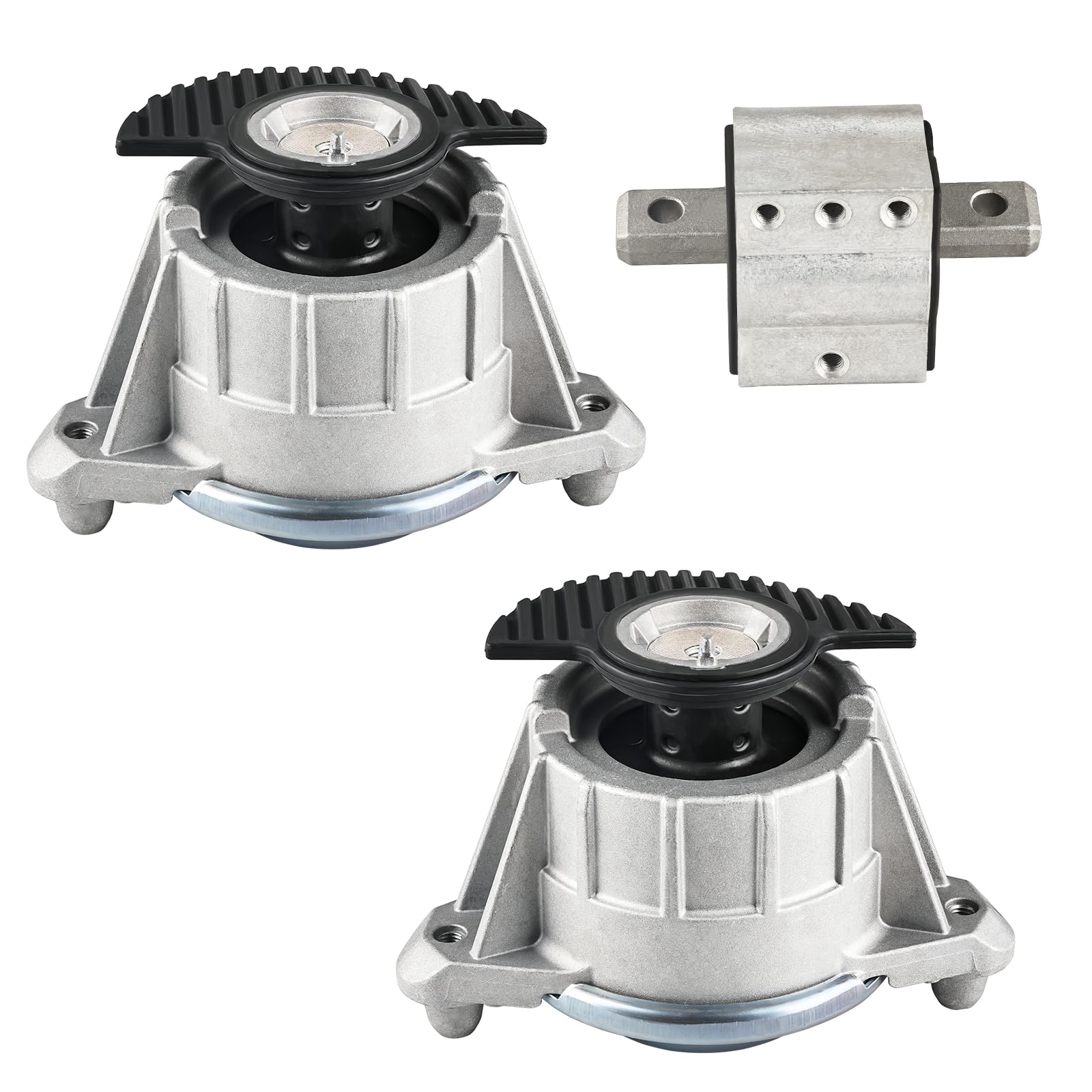 JDMON 3Pcs Engine Motor & Transmission Mount Kit Replacement for Mercedes-Benz C230, C250, C300, C350, E350, E400 2008-2017 RWD,