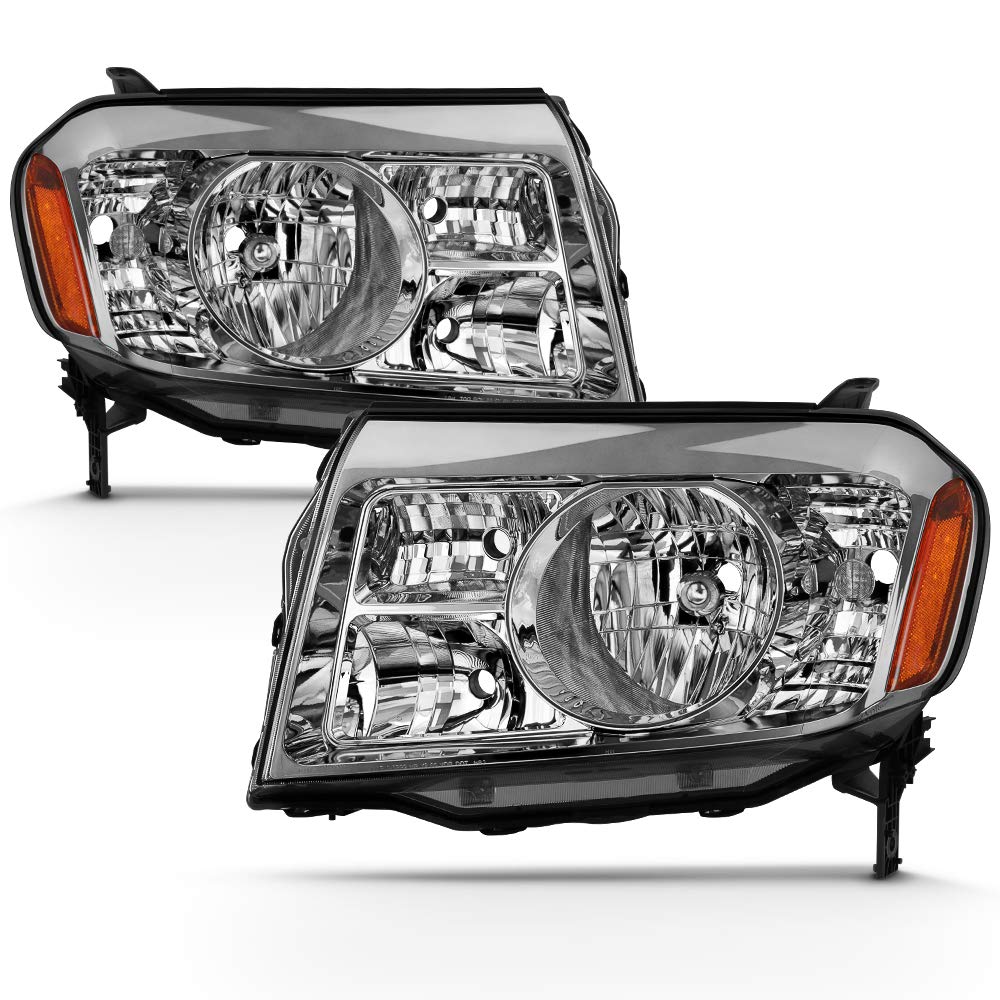 ACANII - For 2009 2010 2011 Honda Pilot SUV Headlights Headlamps OE Direct Replacement Driver + Passenger Side