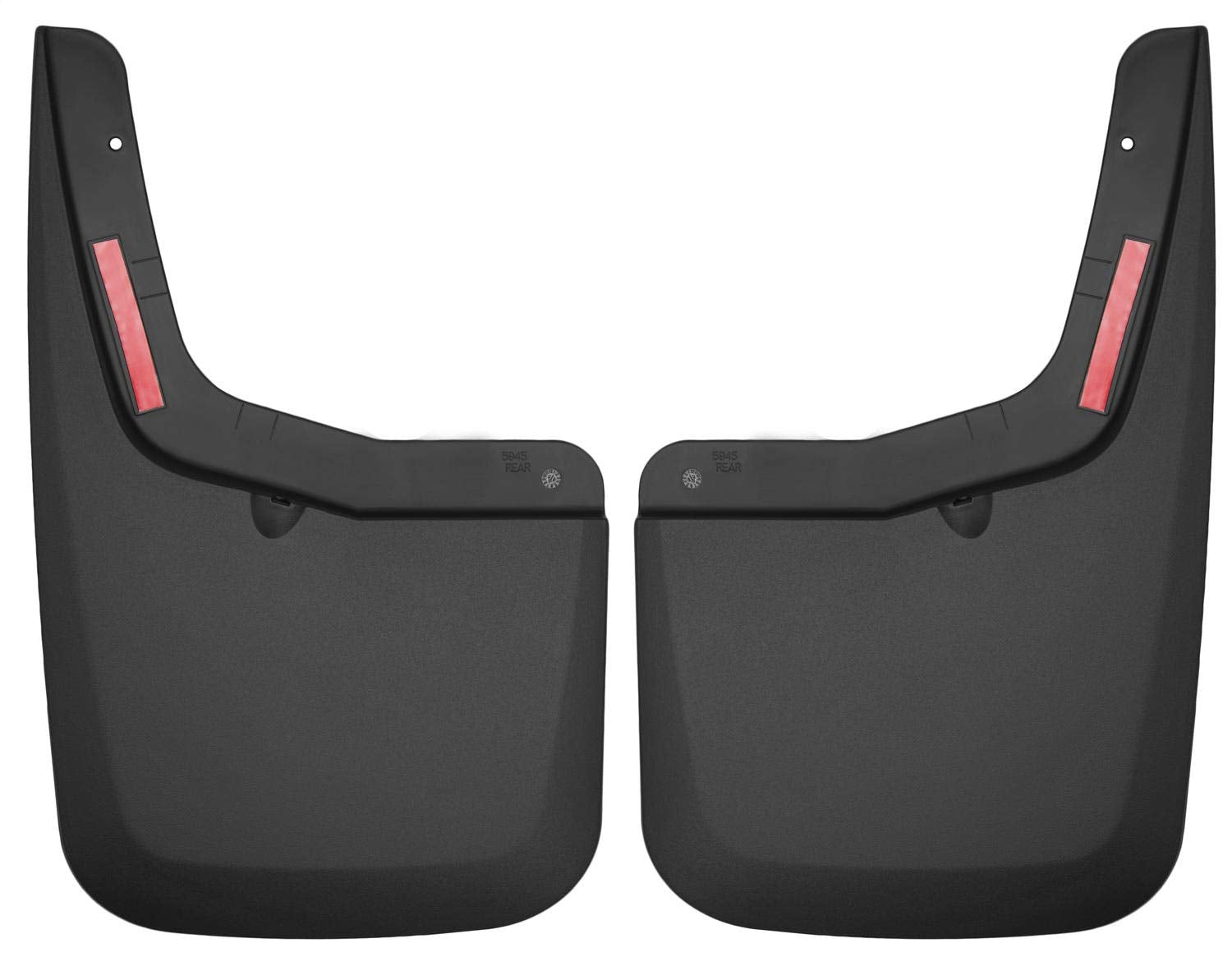 Husky Liners - Rear Mud Guards | 2015 - 2020 Ford F-150 W/ Oem Fender Flares, Rear Set - Black, 2 Pc. | 59451