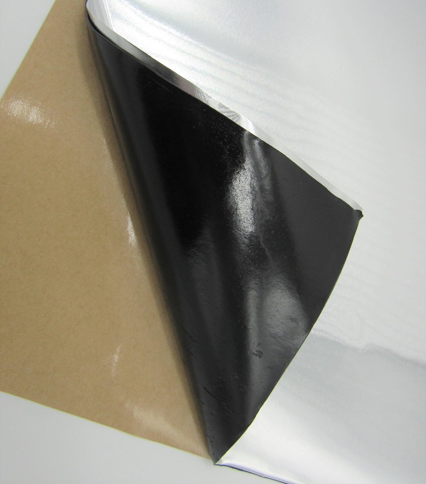 50100 Hoodliner Kit - (6) 12'' X 23'' Heavy Silver Ultra Sheets - 11.5 Square Feet