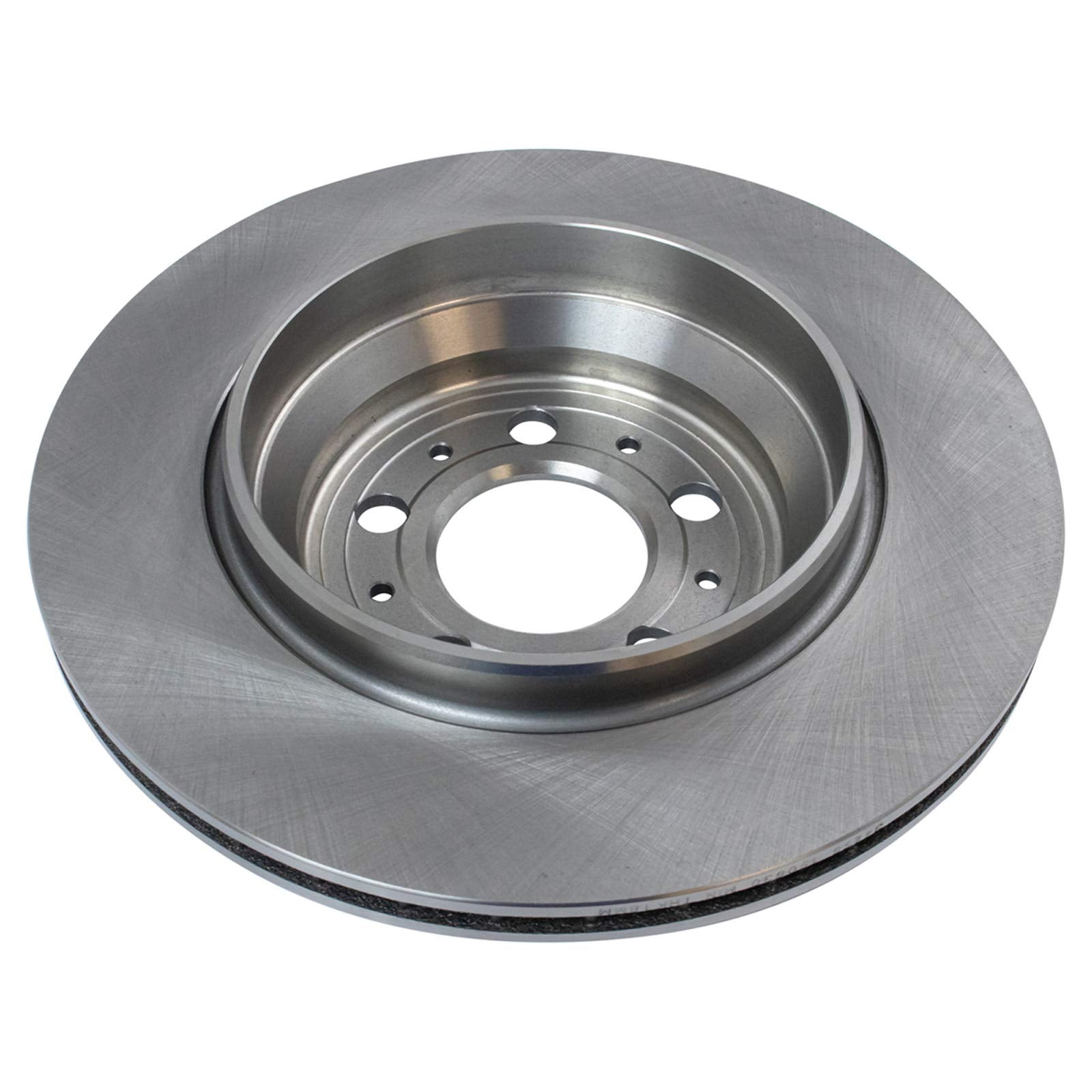 TRQ Rear Brake Pad & Rotor Kit Brake Pads Brake Rotor Ceramic Compatible with 2003-2014 Volvo XC90