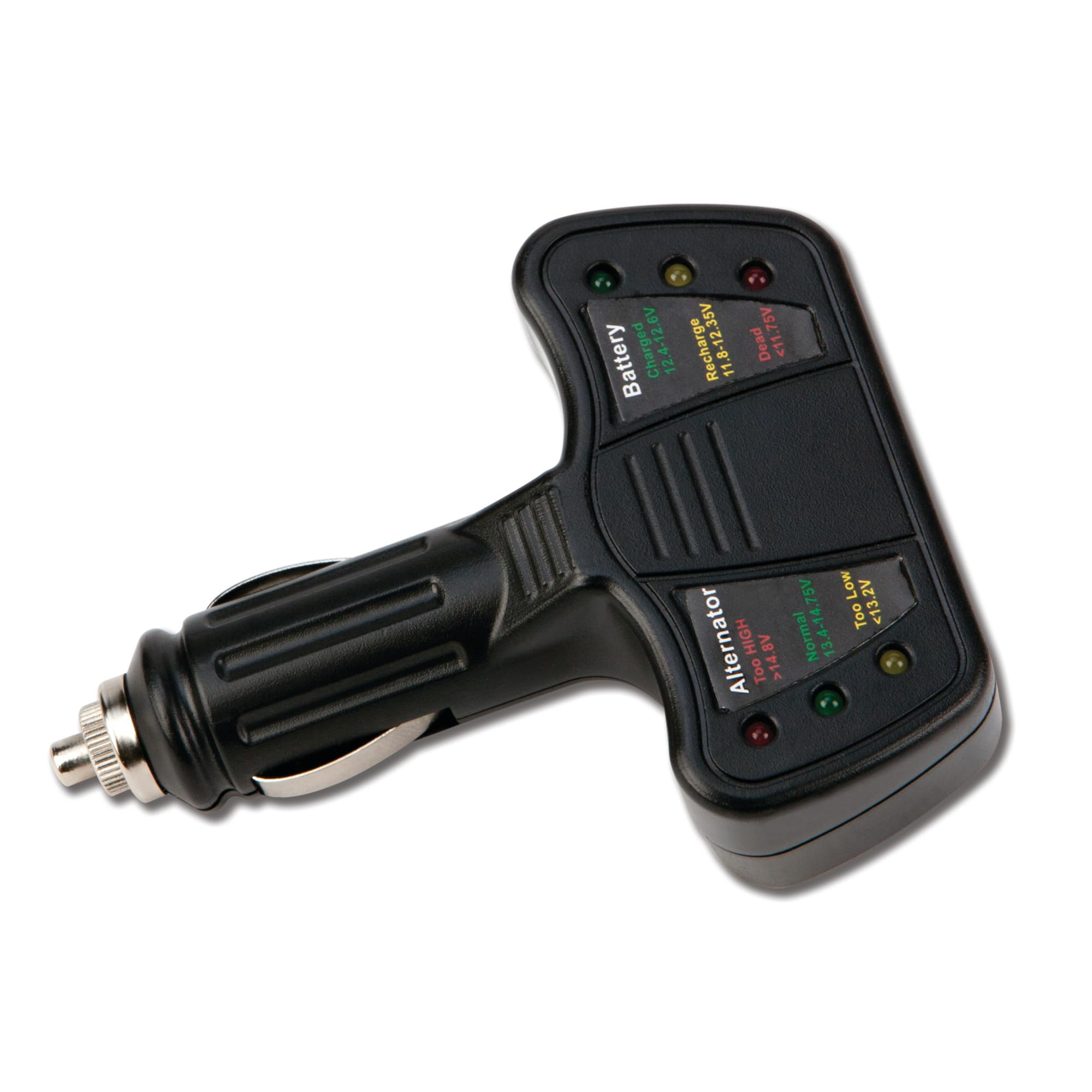 Performance Tool W2989 12V Cigarette Lighter Car Battery Tester And Alternator Tester